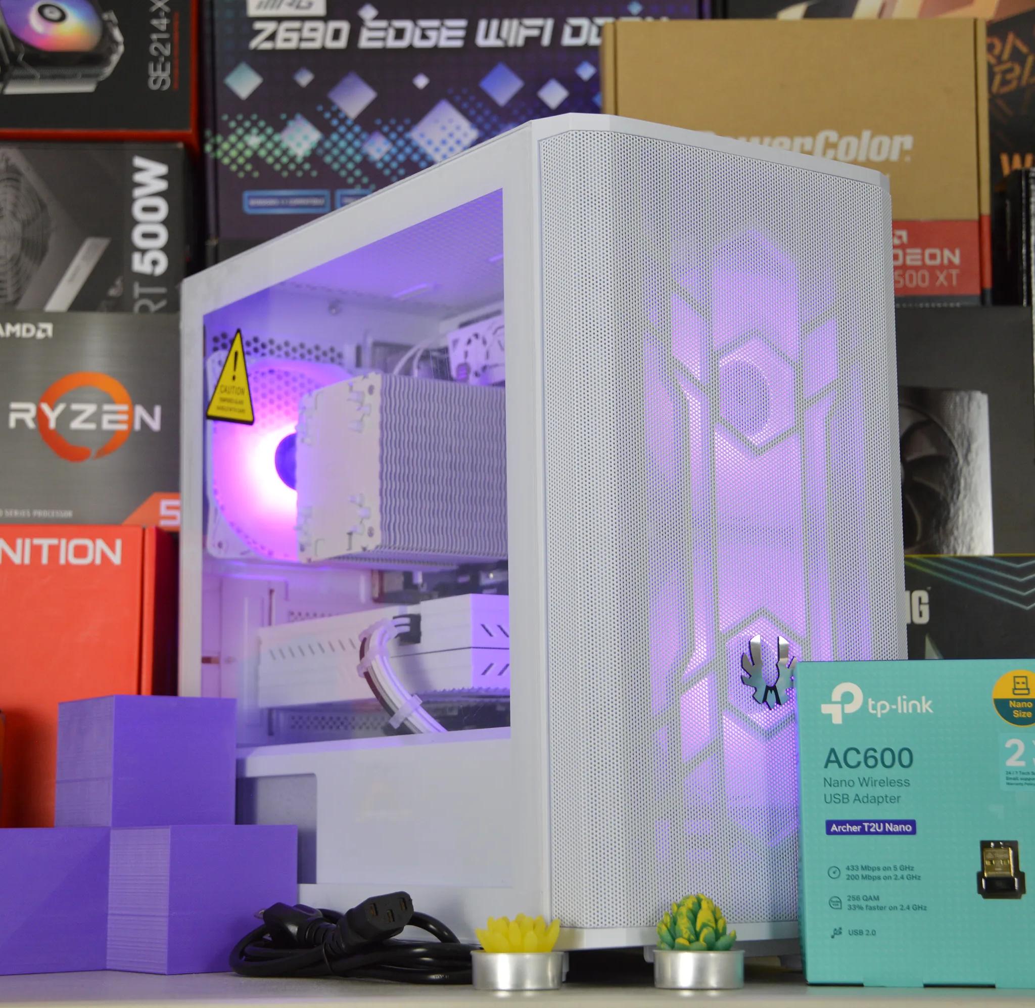 🟣❄️| RX 580 8GB | INTEL XEON E5 2670 V3 | 32GB DDR4 RAM | 1TB NVME SSD | Royal Blizzard |