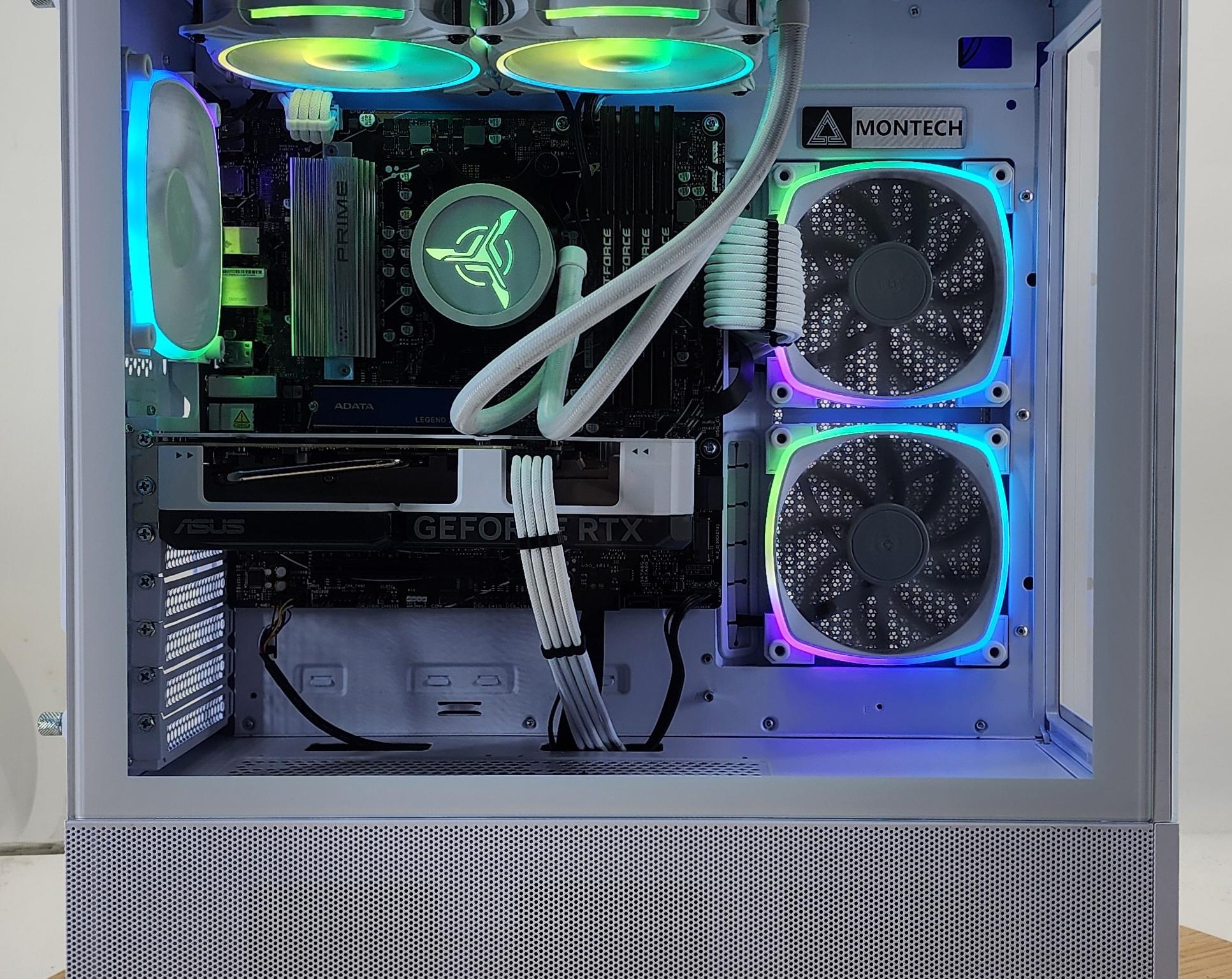 Gaming PC Ryzen 7 7700 32GB RAM 1TB SSD RTX 4060 Ti 8GB Windows 11 Computer