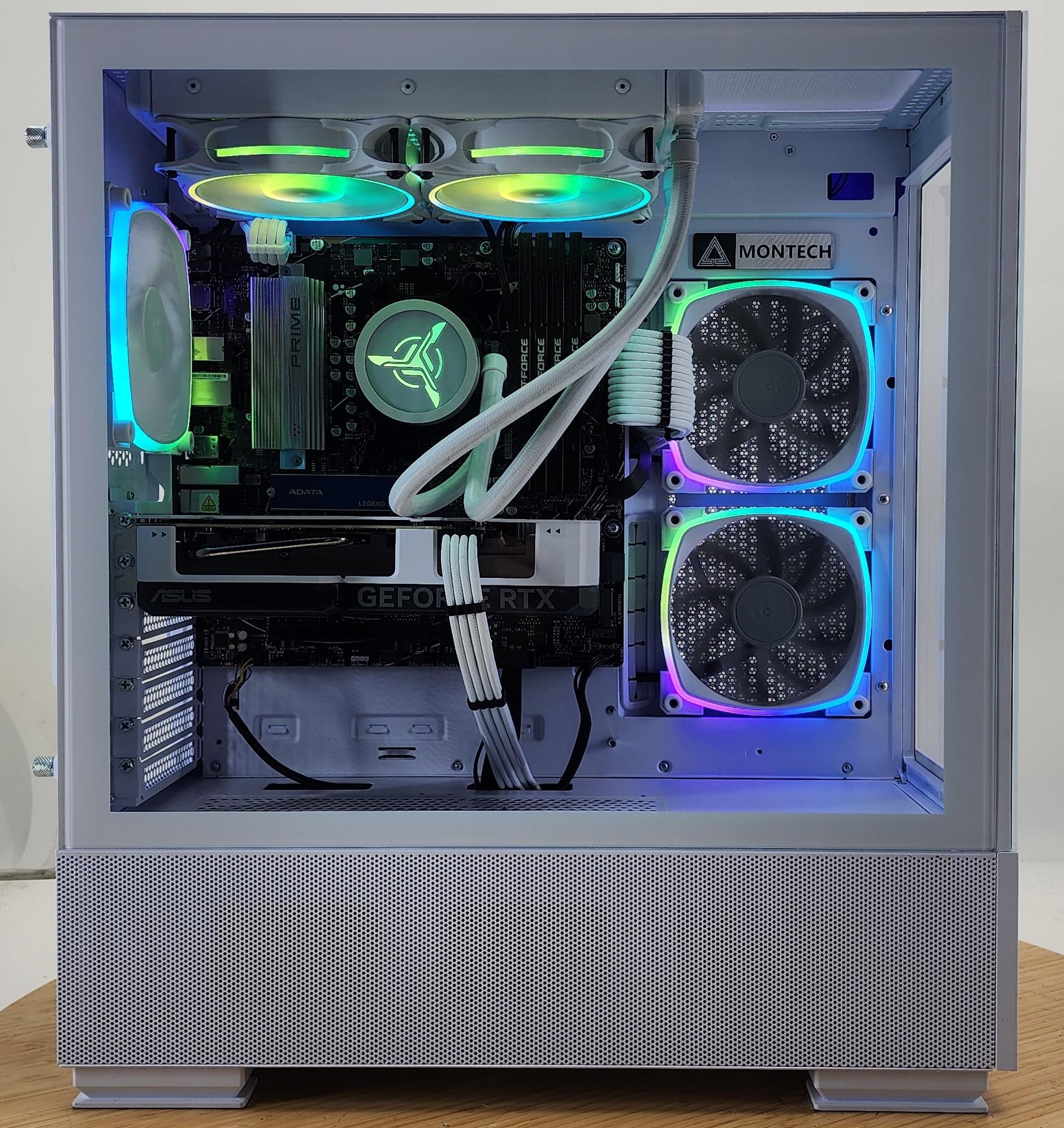 Gaming PC Ryzen 7 7700 32GB RAM 1TB SSD RTX 4060 Ti 8GB Windows 11 Computer