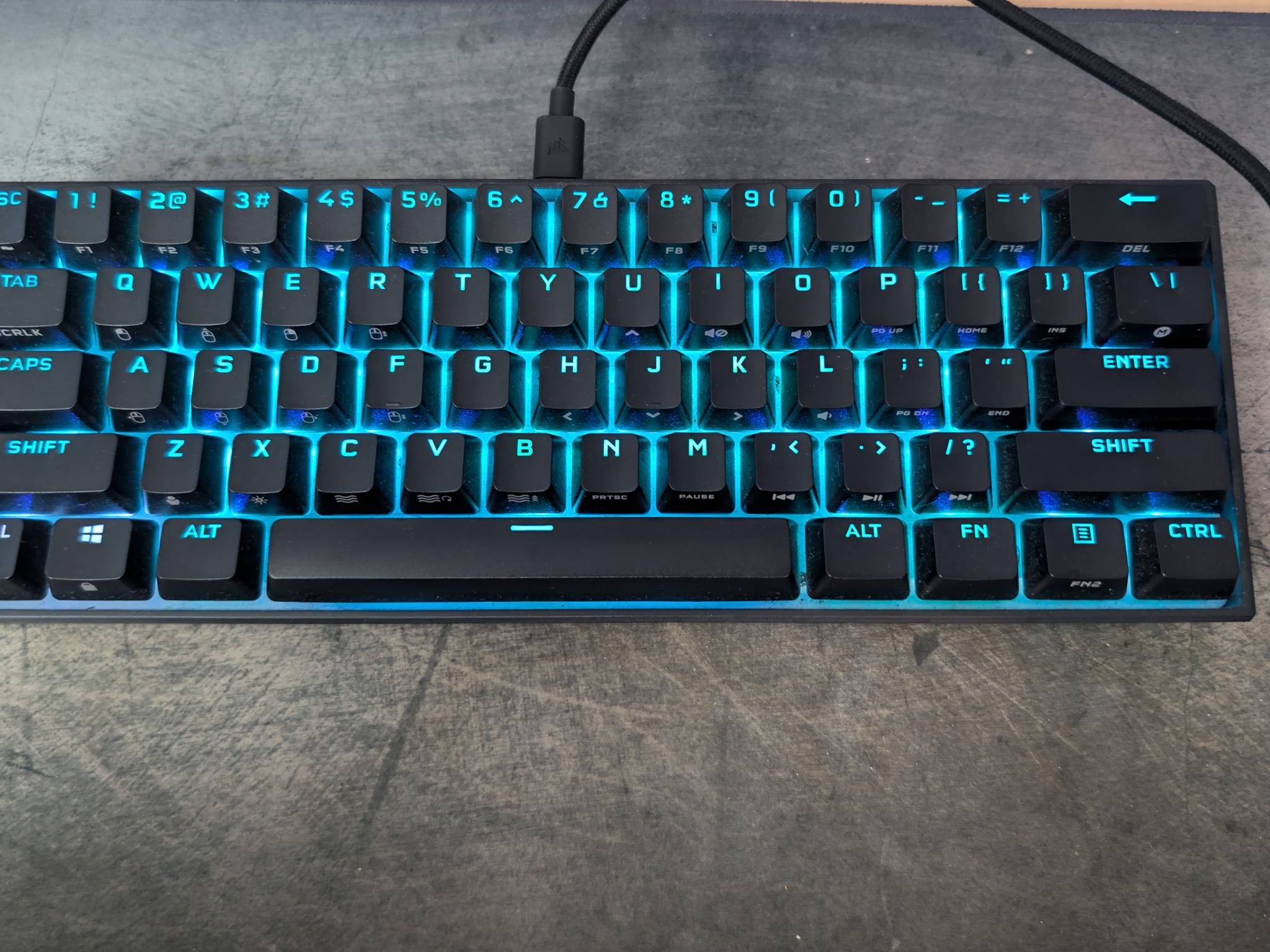 Corsair K65 RGB Mini (wired)