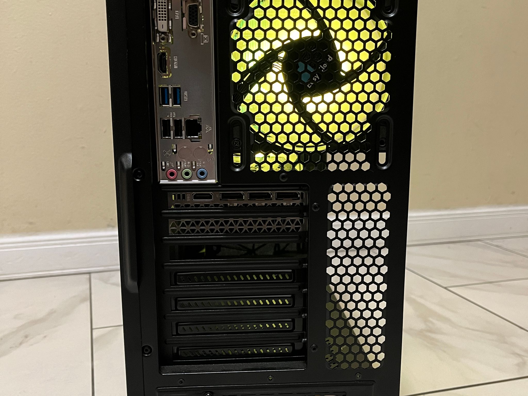 🟠🔥RTX 3070, Intel i5-9400, 16GB RAM, 500GB SSD, High Performance RGB Gaming PC w/ Wi-Fi & Remote 🖥️🔵