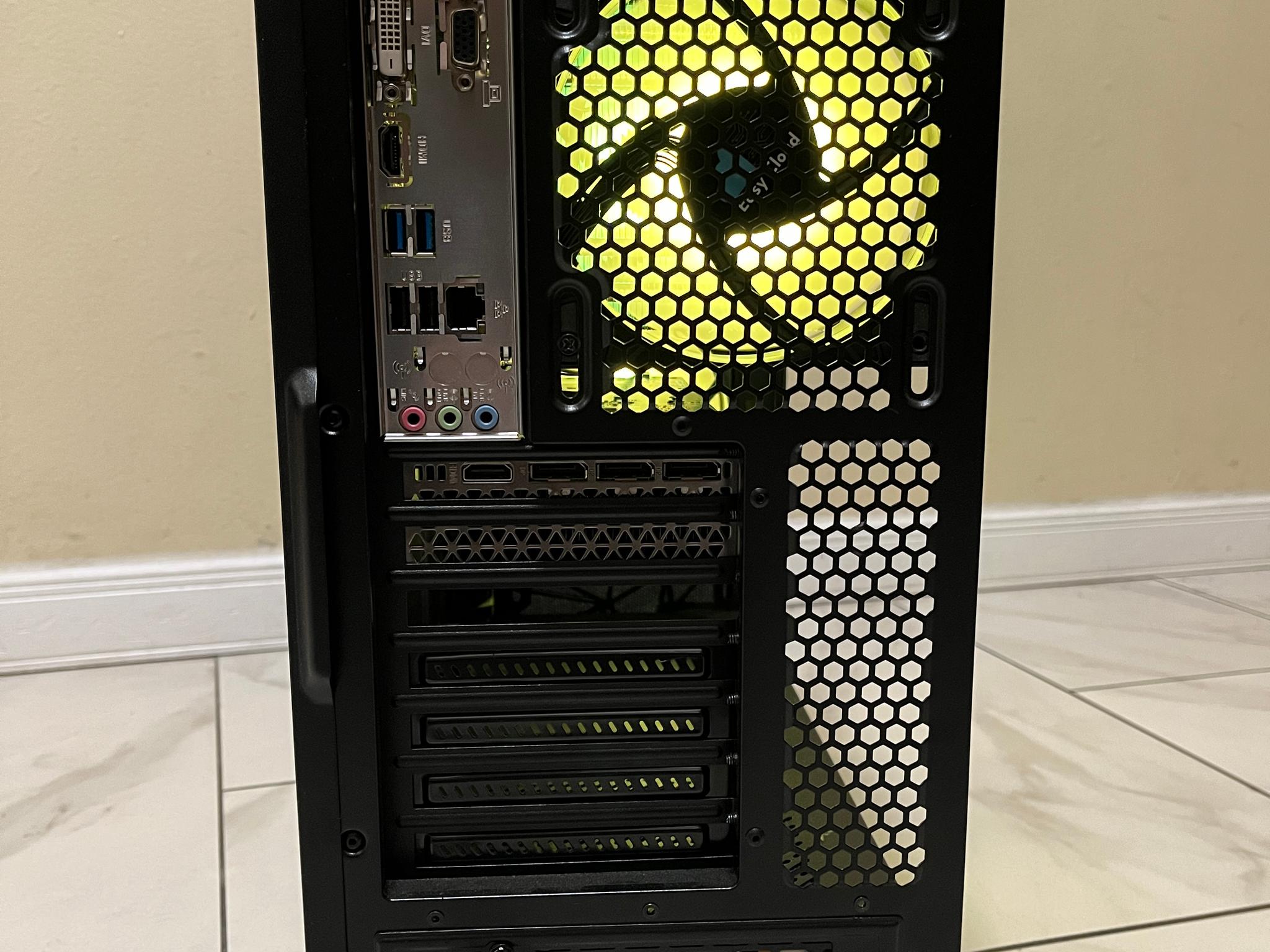 🟠🔥RTX 3070, Intel i5-9400, 16GB RAM, 500GB SSD, High Performance RGB Gaming PC w/ Wi-Fi & Remote 🖥️🔵