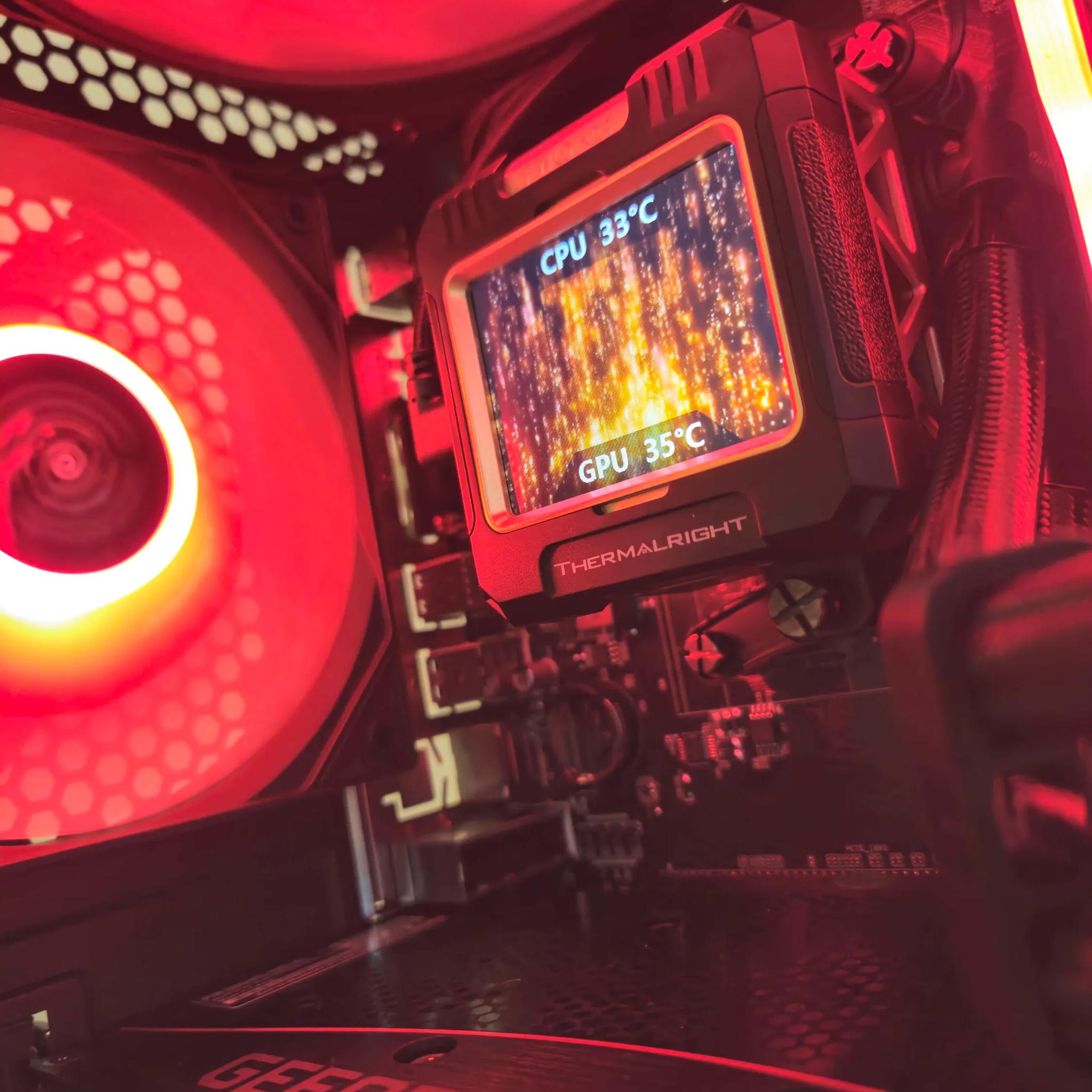 RTX 3060Ti, Ryzen 5 5600x, 16GB Ram | Black RGB Gaming Computer
