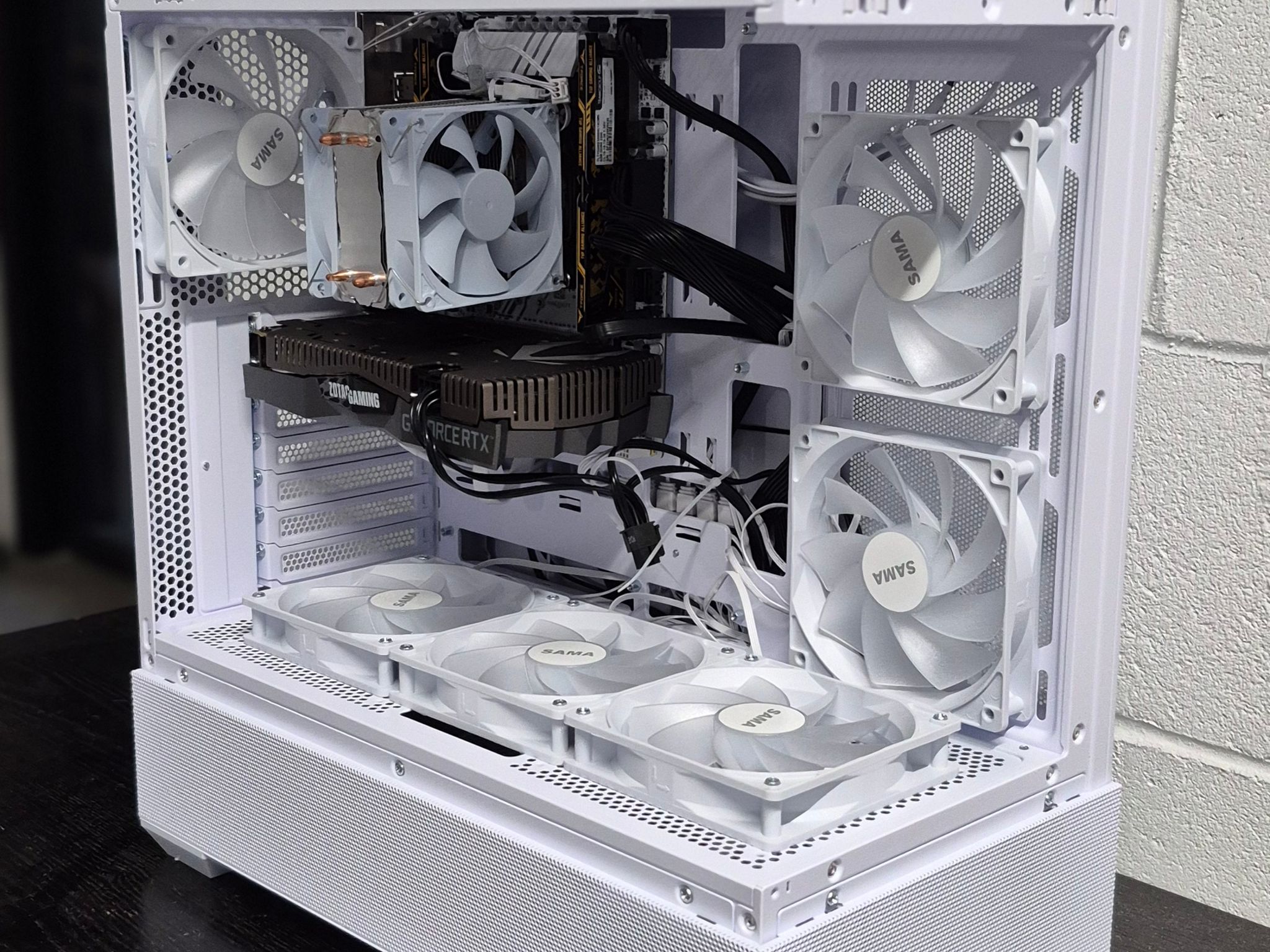 All-White Custom RTX Gaming PC RTX 2060|12-Core Intel|16GB DDR4|500GB M.2