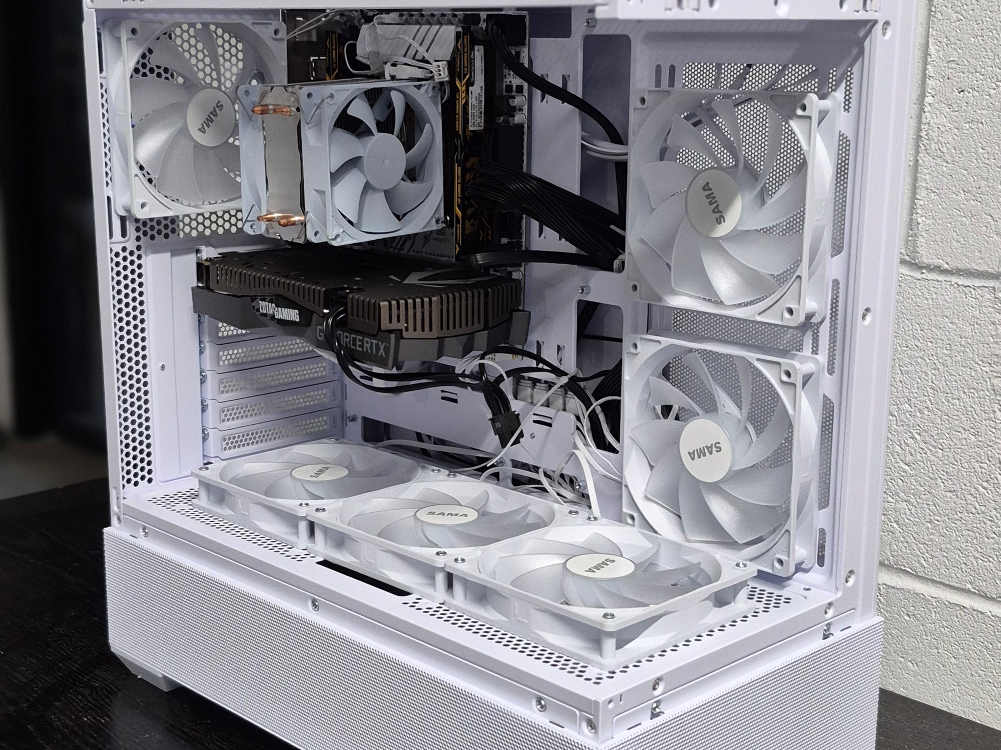 All-White Custom RTX Gaming PC RTX 2060|12-Core Intel|16GB DDR4|500GB M.2