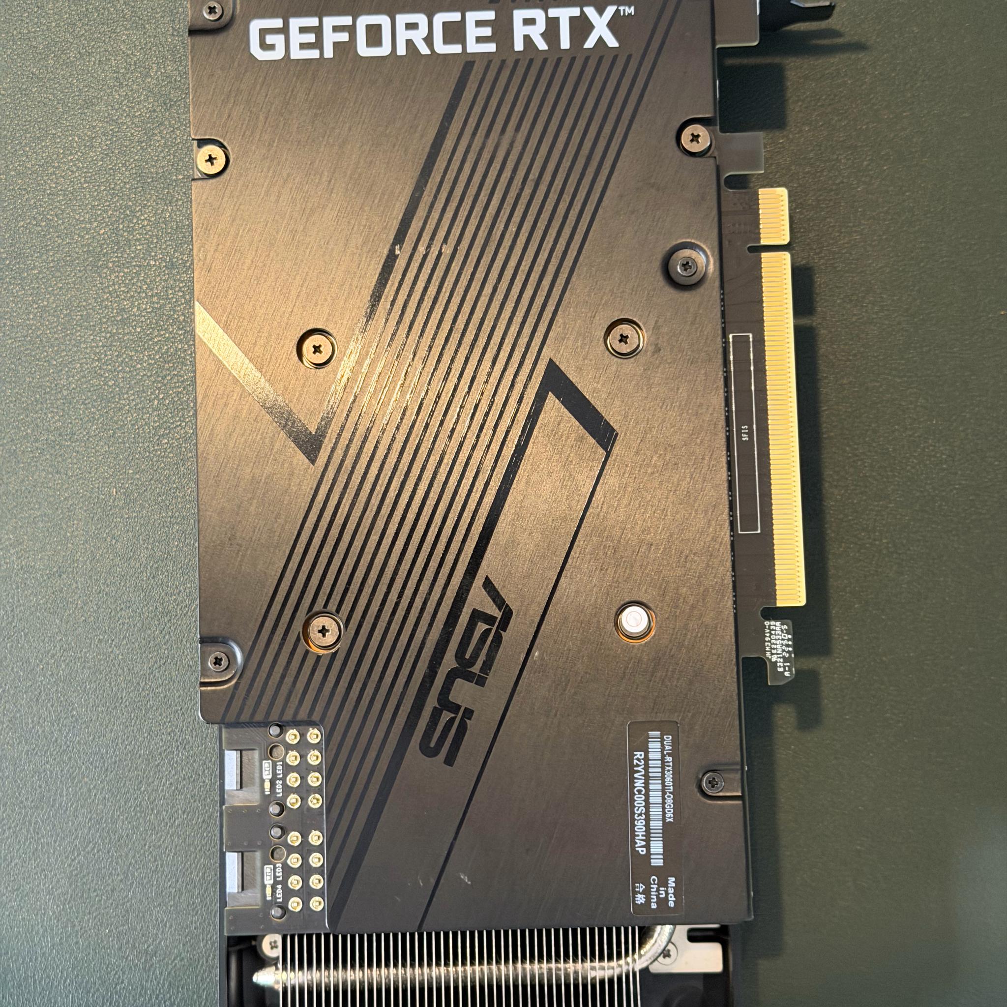 ASUS DUAL GeForce RTX 3060 Ti GDDR6X