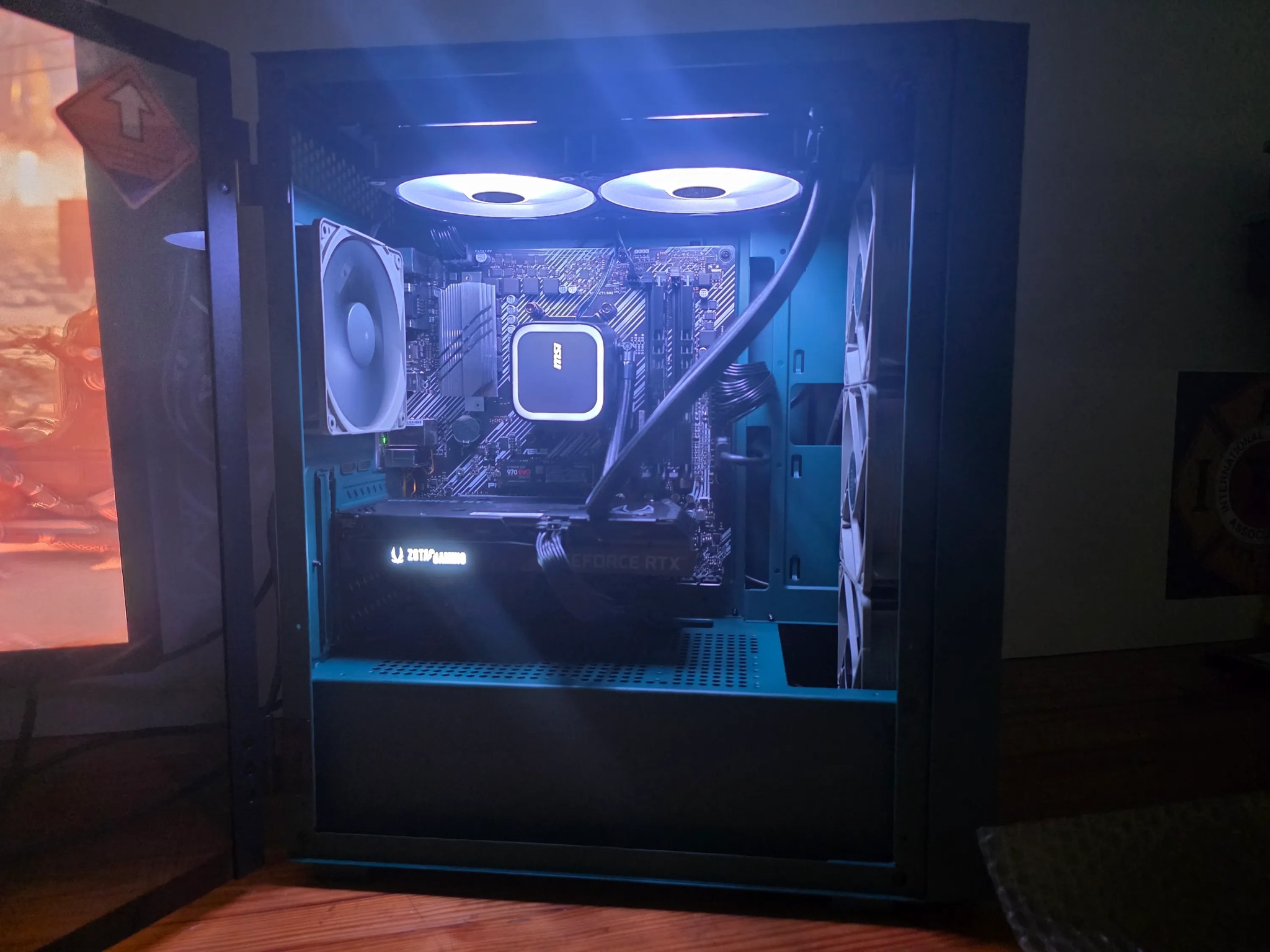 RTX 3060 TI Custom Gaming Computer PC (3060 TI, Ryzen 5 5600g, 32gb ddr4)