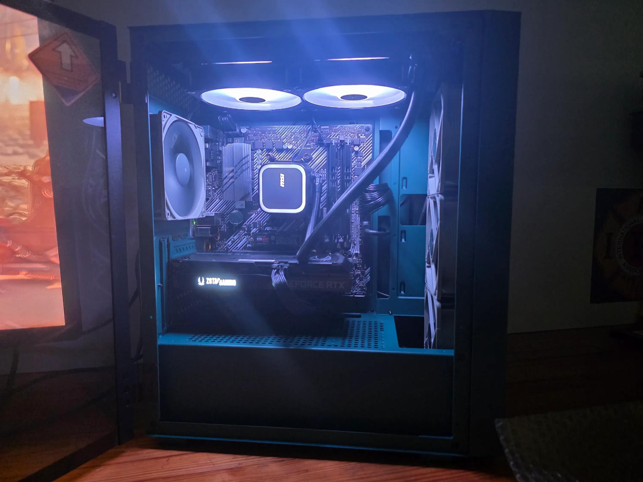 RTX 3060 TI Custom Gaming Computer PC (3060 TI, Ryzen 5 5600g, 32gb ddr4)