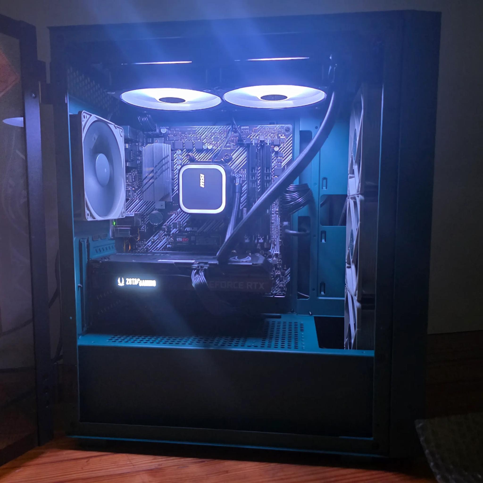 RTX 3060 TI Custom Gaming Computer PC (3060 TI, Ryzen 5 5600g, 32gb ddr4)