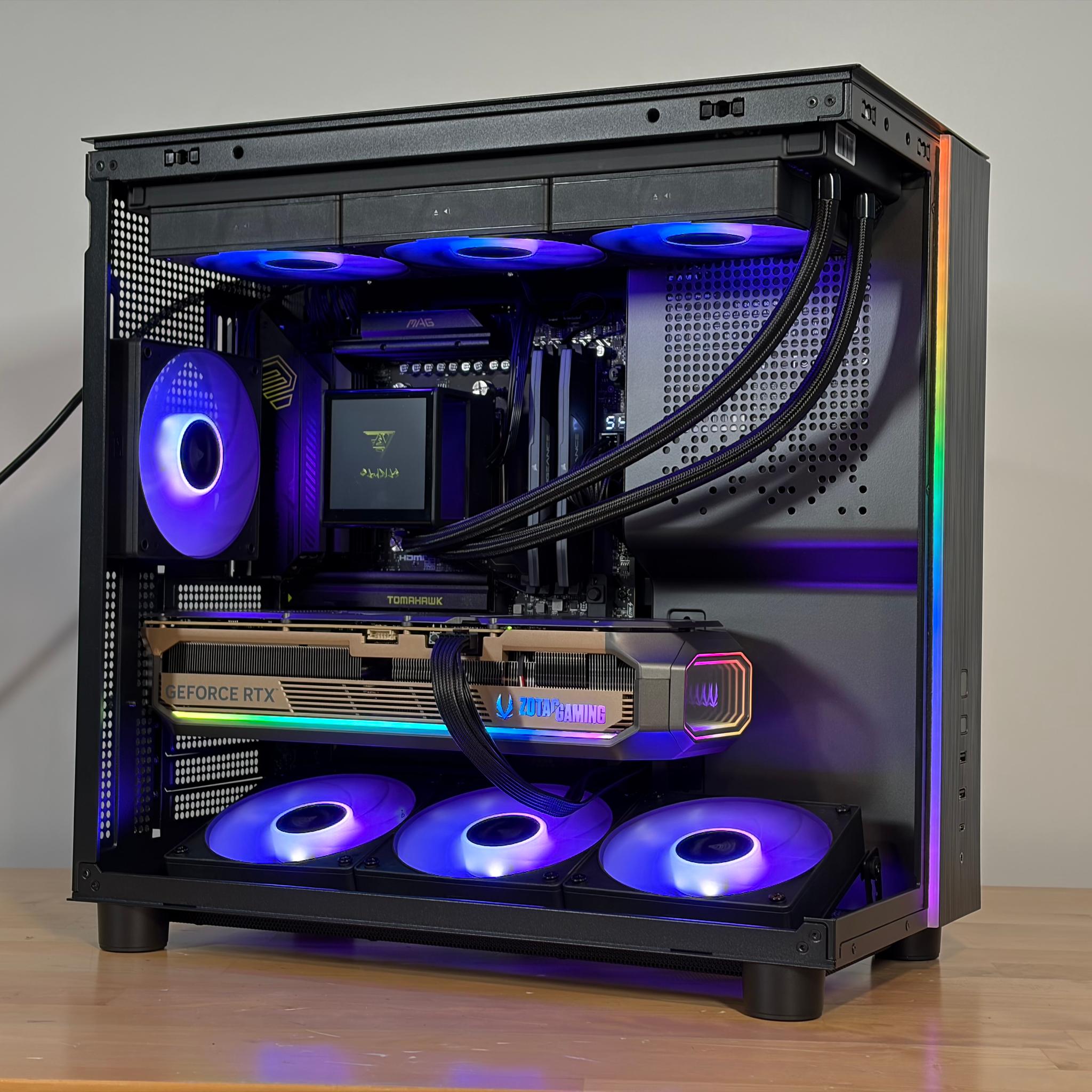 RTX 5090 Ryzen 9 9950x3d Flagship Gaming PC