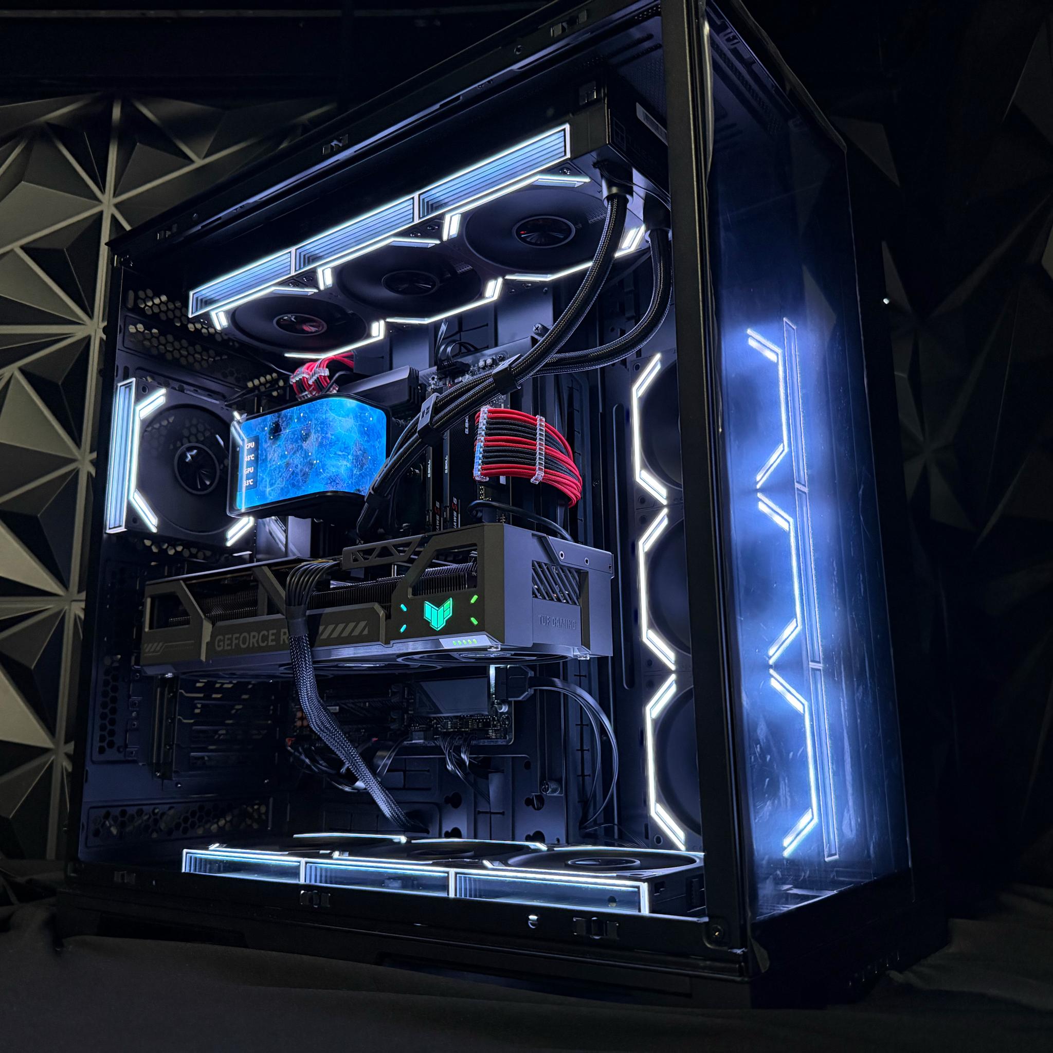 🔥🟥 REDLINE APEX 🟥🔥 Ryzen 9 9950X| RTX 5080| 64 GB DDR5| 6 TB NVMe| 1250W PSU