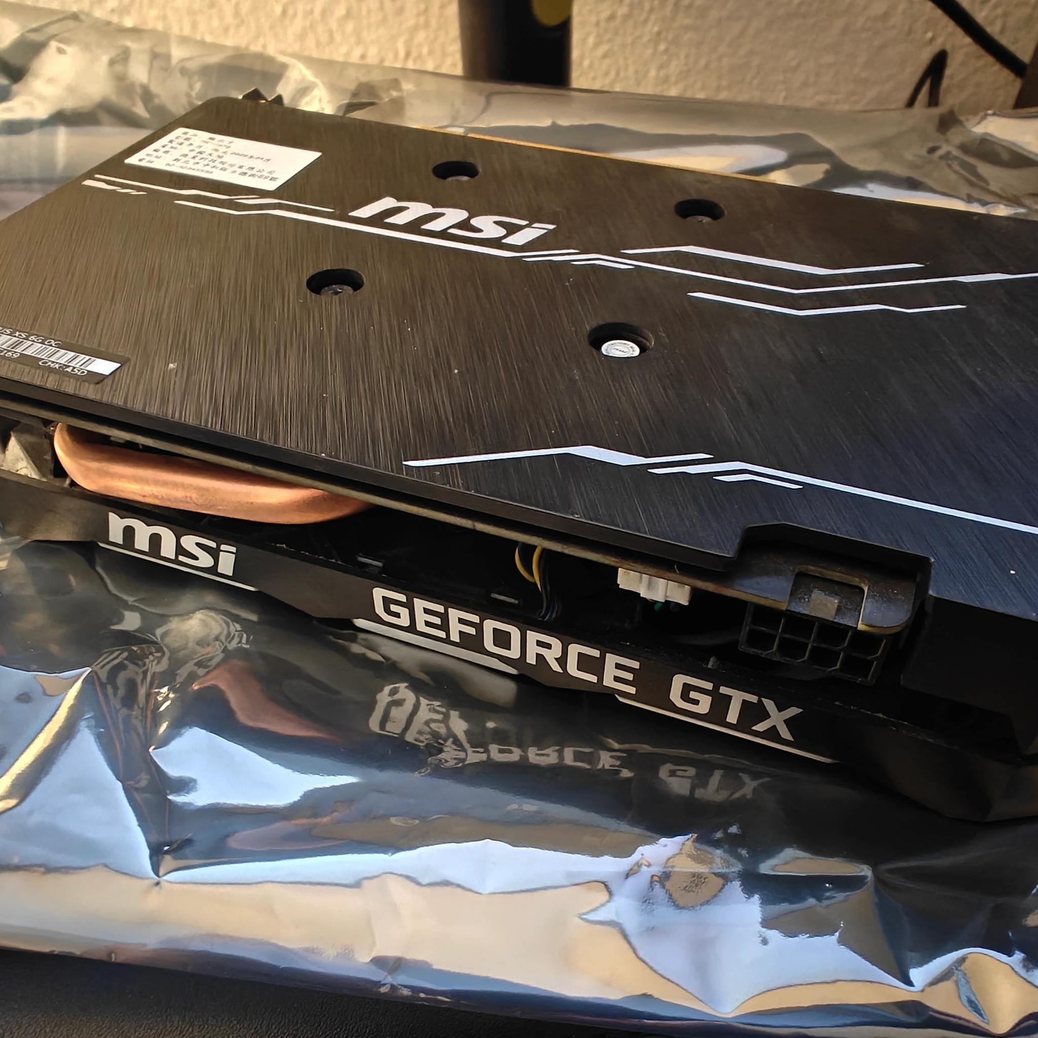 MSI GeForce GTX 1660 VENTUS XS 6G OC