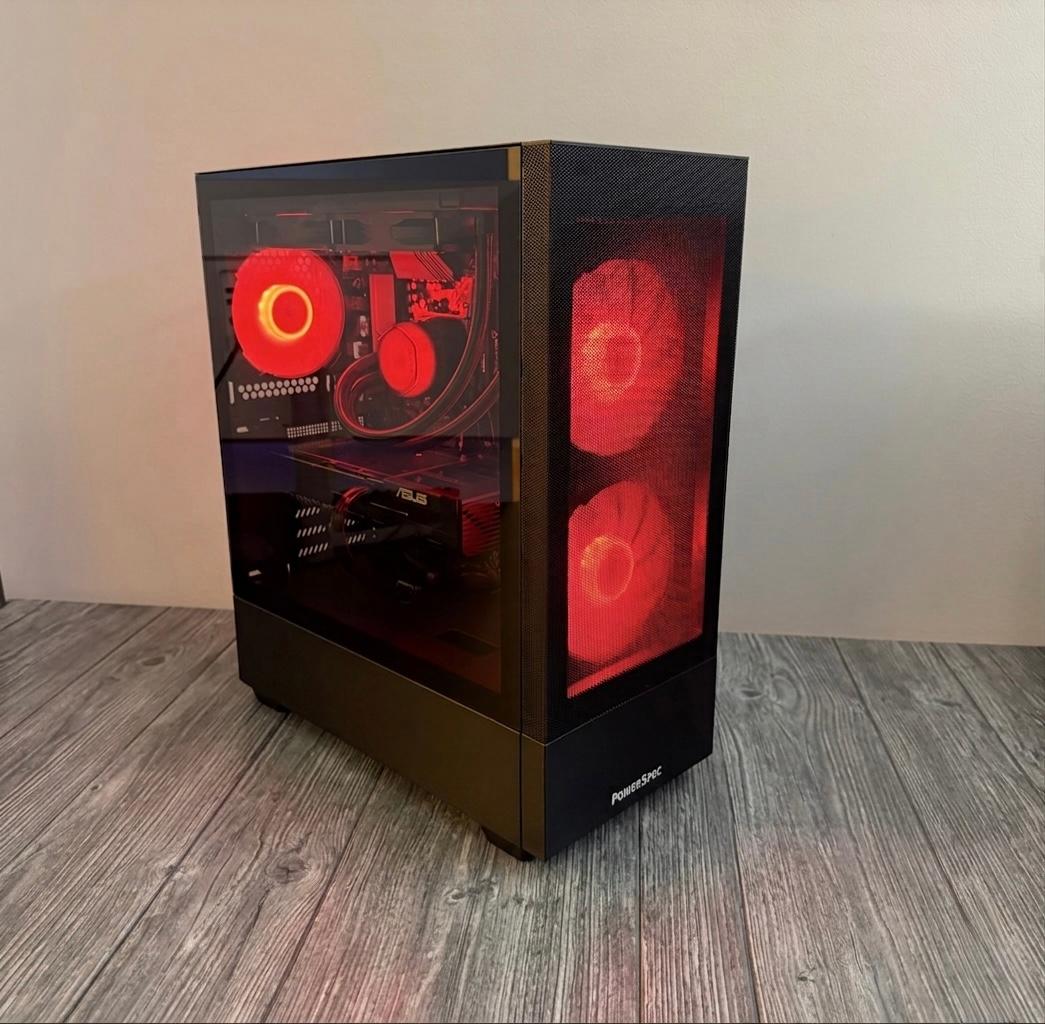 RTX 5050 8GB OC • RYZEN 5 5500 • B550 WIFI • 16GB DDR4 • 512GB SSD • 240MM AIO NEW CUSTOM GAMING PC