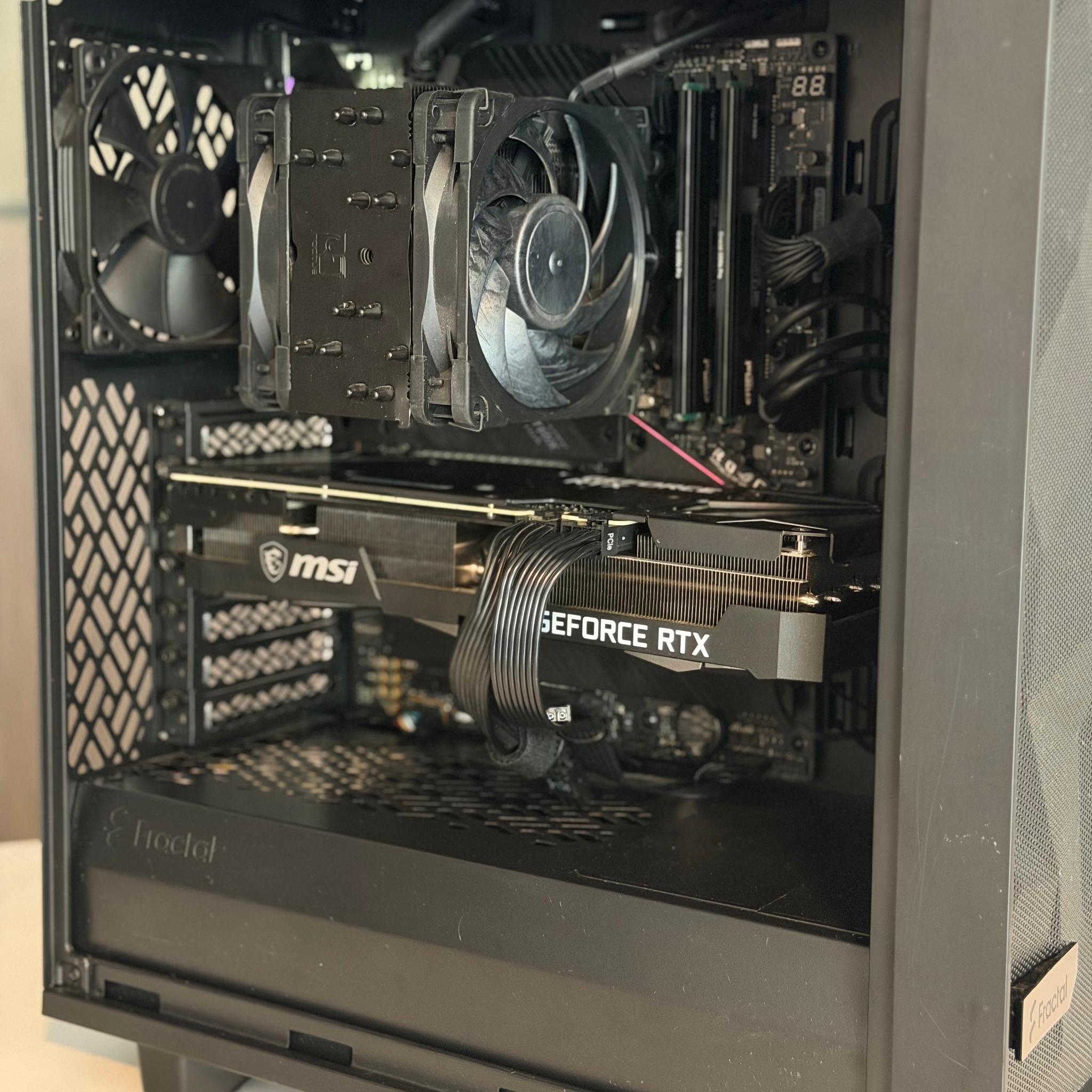 Silent Gaming PC | RTX 3070Ti | Intel I5-11400 | 32GB DDR4 | 500GB SSD | 2TB HDD | WINDOWS 11