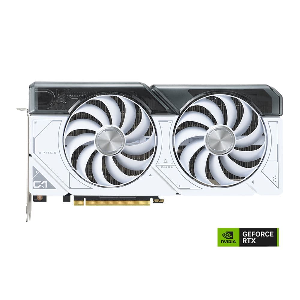 ASUS Dual GeForce RTX™ 4070 White OC Edition 12GB GDDR6X