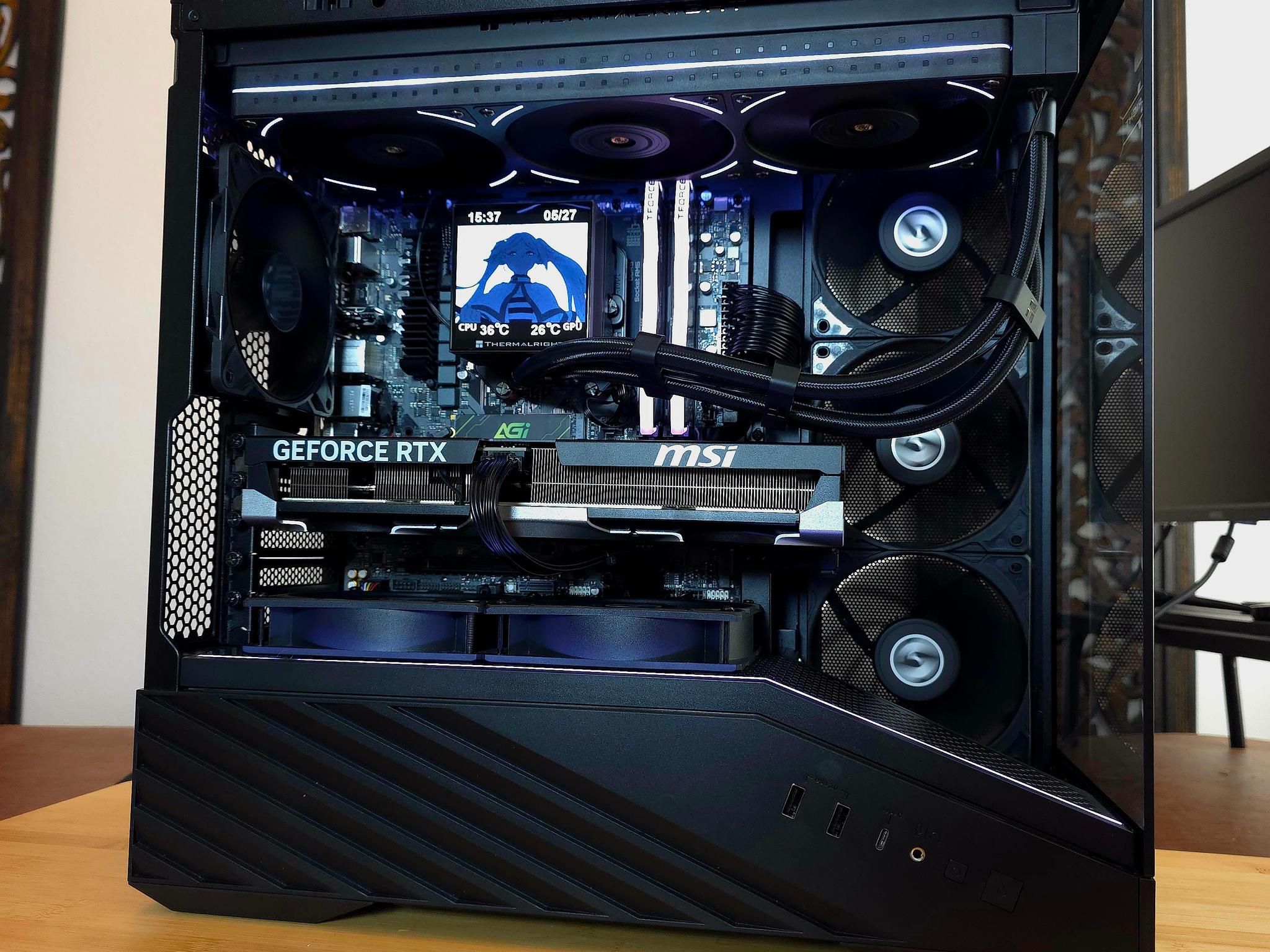 🔥 RTX 5070 Gaming PC | Ryzen 9 7900 | 32GB DDR5 | 2TB NVMe | ARGB Showcase Build