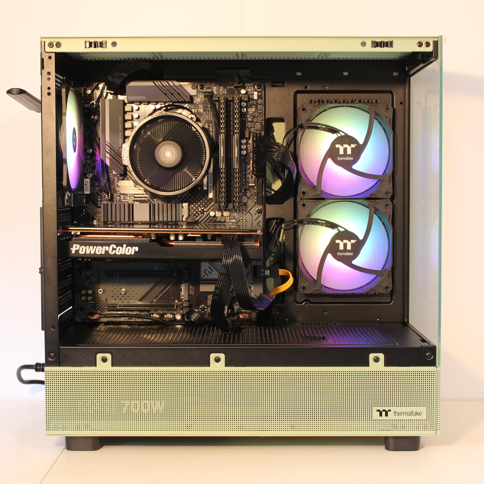 RX 5600 XT | Ryzen 5 5500 | 16GB DDR4 | 500GB SSD | Win11 | WiFI | 1080P Gaming PC