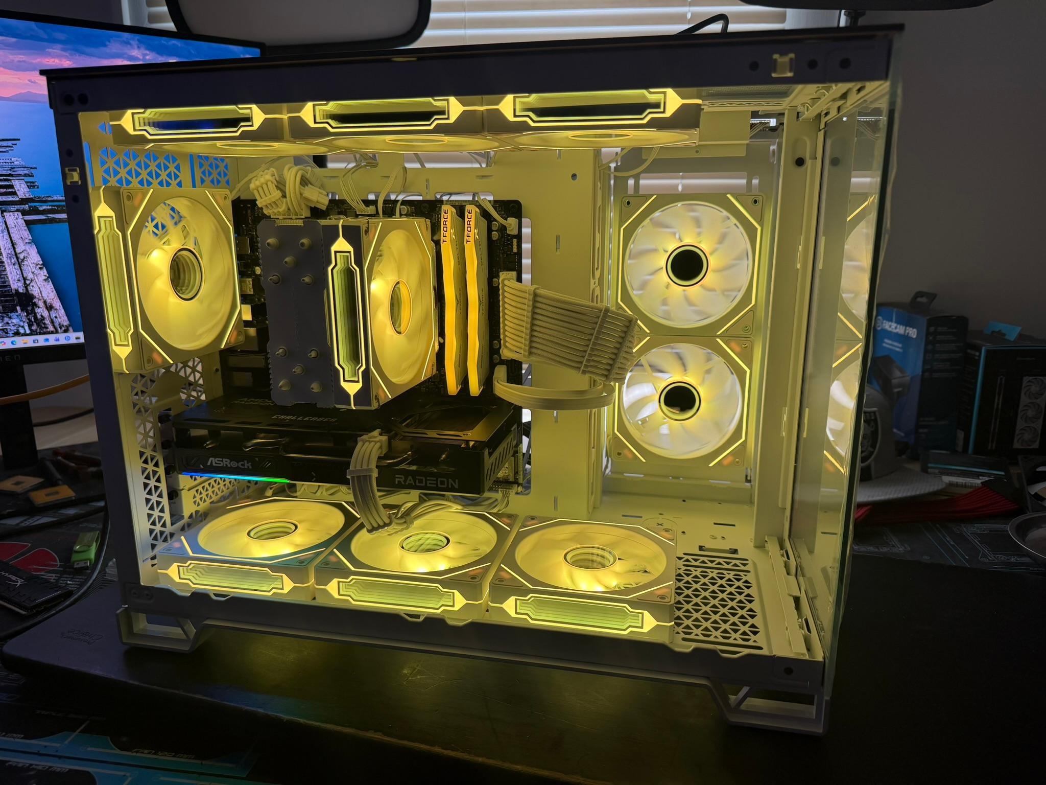 🖥️ Custom White RGB Gaming PC| 5 7500F |  9600XT  | 32GB RAM  |  Ultra-Cooled | 🖥️