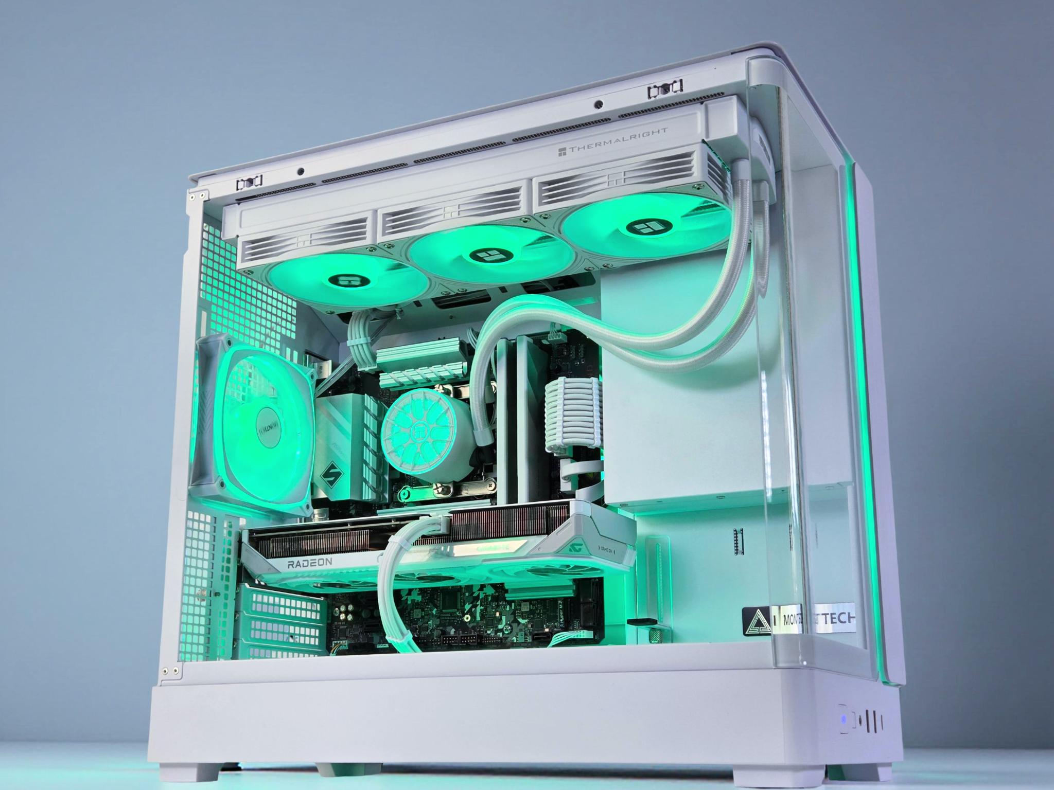 🩵💚1080P/1440P Gaming PC 🦚 AMD RX 9060 XT 16GB🦚 Intel i5 12600KF 10 core🦚 32GB DDR4🦚 1TB NVME