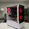 GTX 1080 8GB, Ryzen 5 2600X, 8GB RAM | White RGB Gaming Computer/PC
