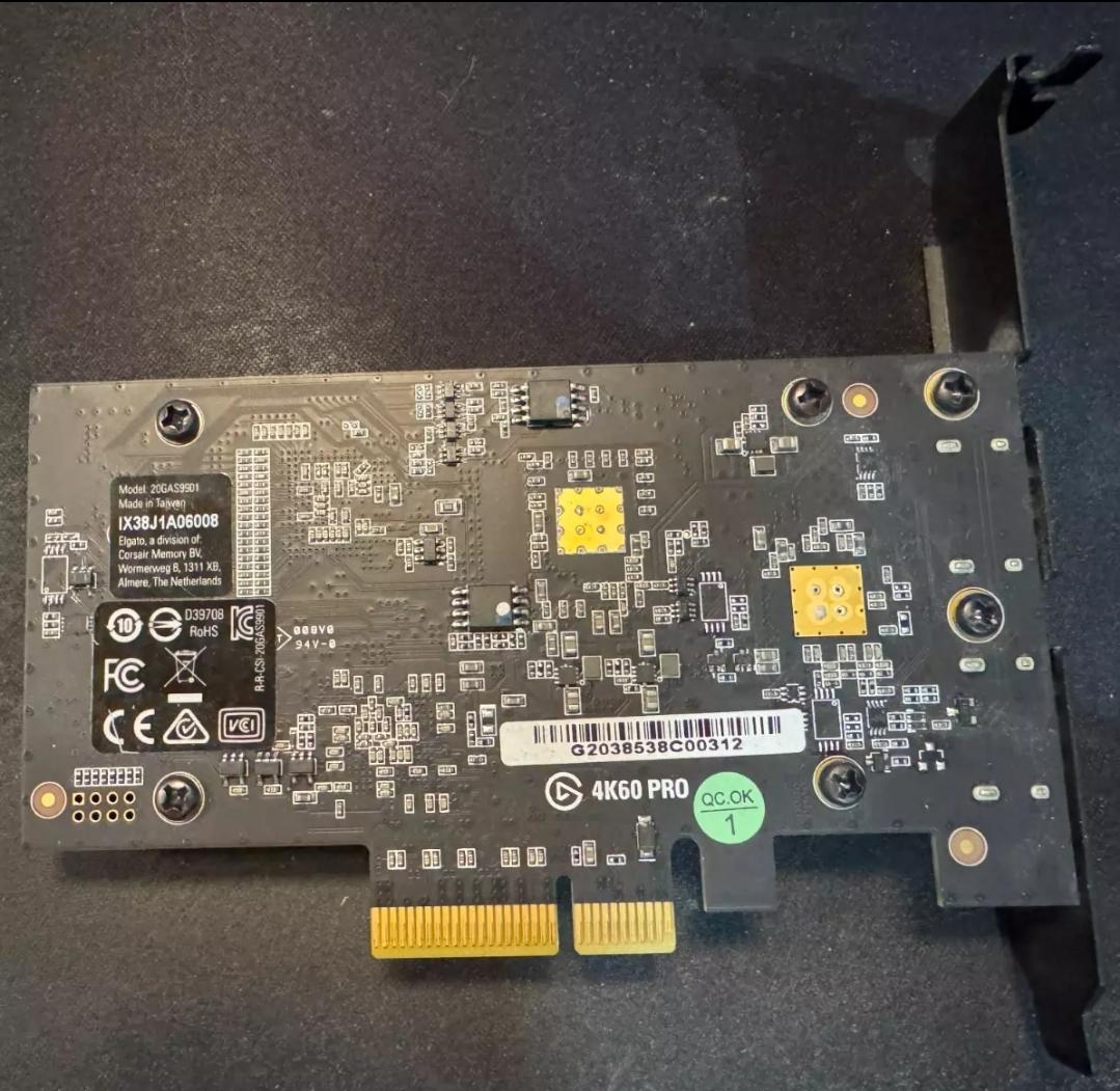 Elgato 4K60 Pro Game Capture Card