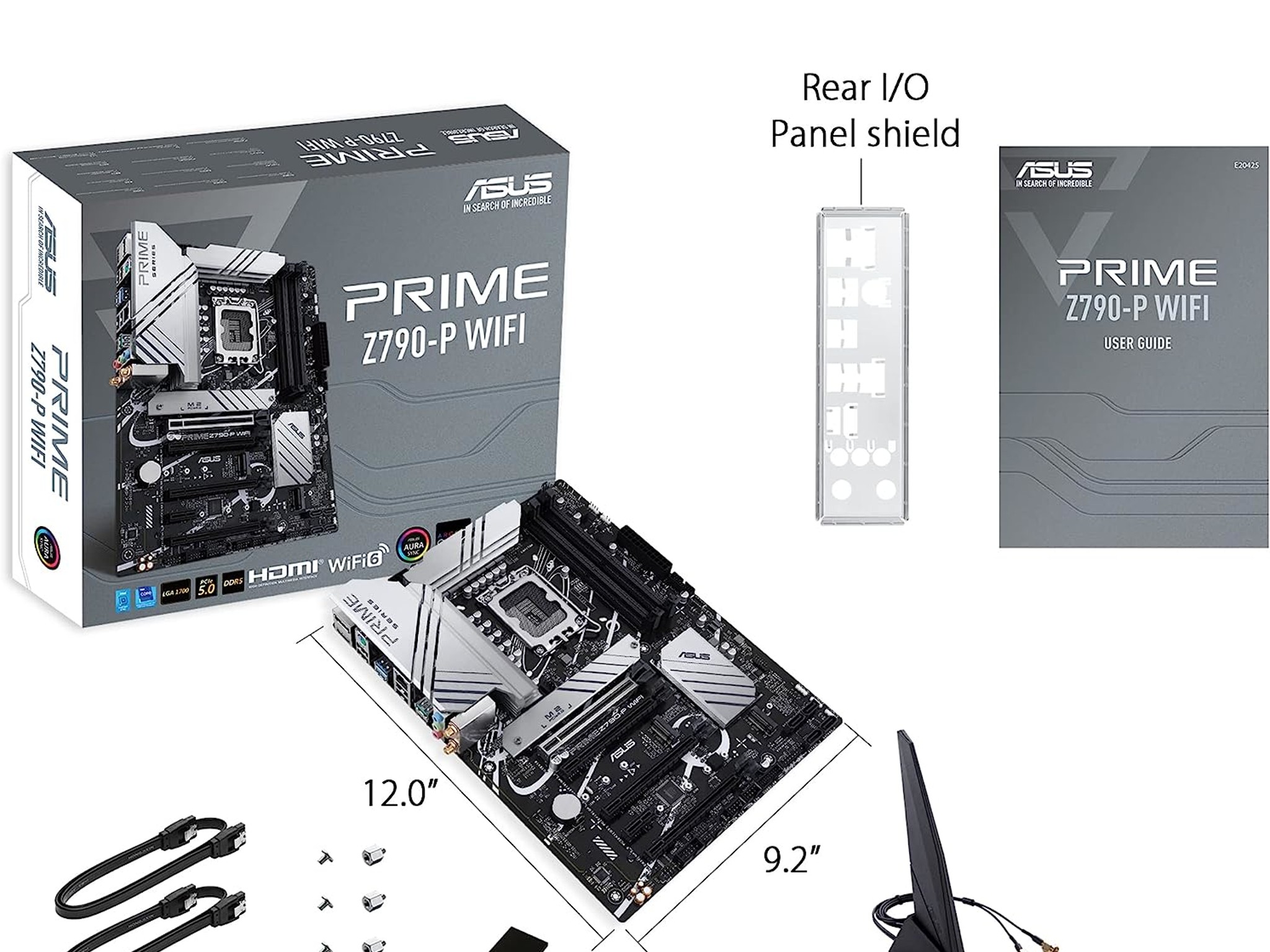 Brand New ASUS Z790-P PRIME WiFi Intel LGA 1700 ATX Motherboard