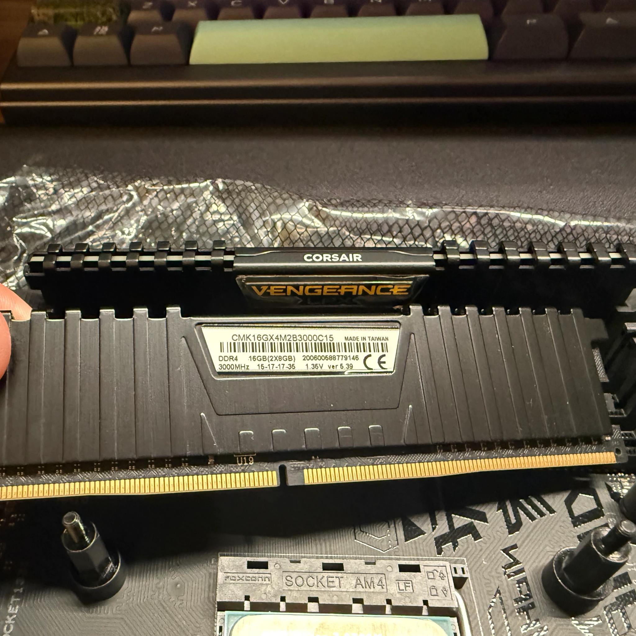 ROG STRIX B450-F Gaming w/ Ryzen 7 2700x, 16g Memory, Kraken x53 AIO, EVGA 600BQ & Extras Read Desc.