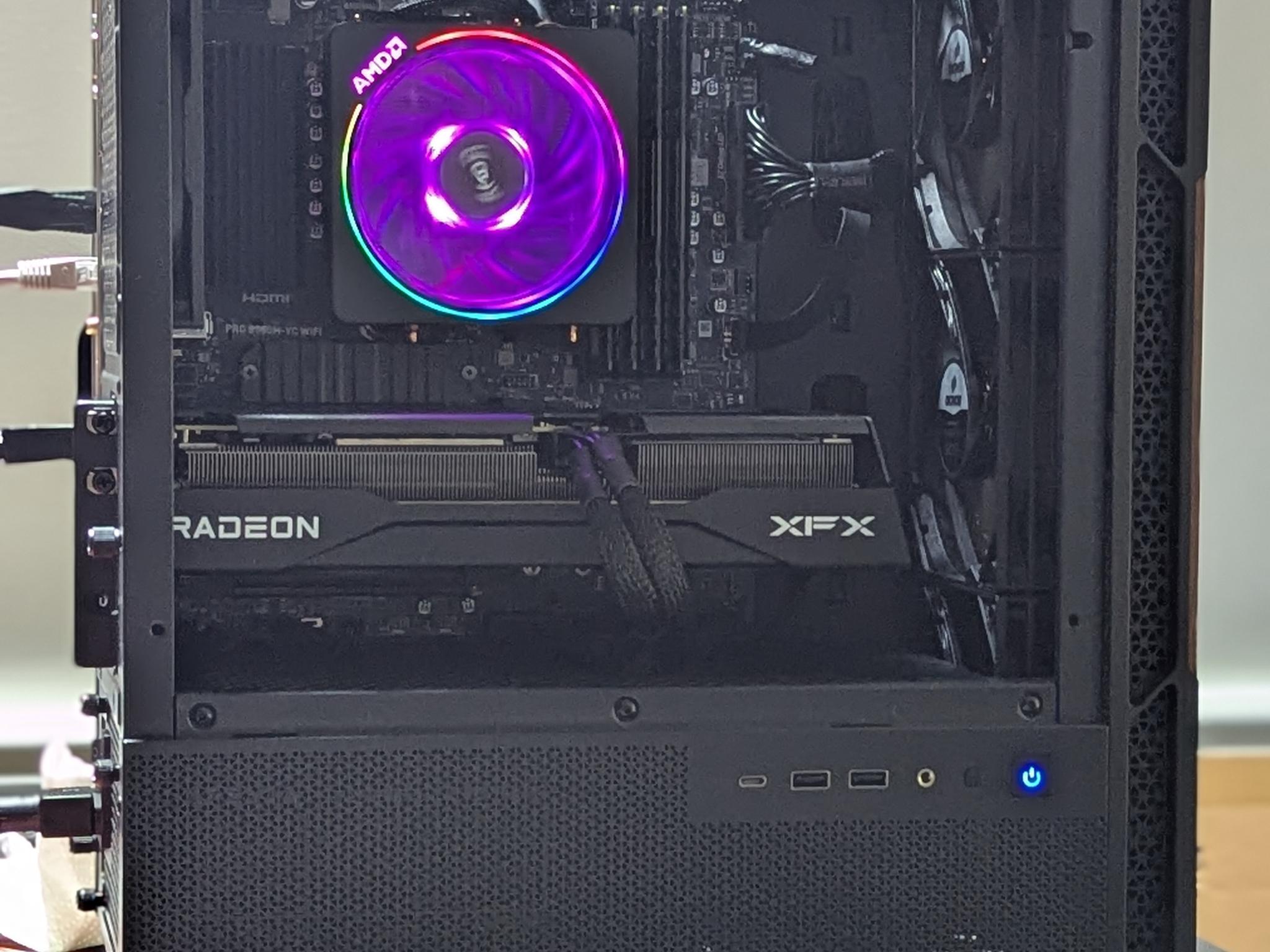 Gaming PC|AMD Ryzen 5 5600|AMD Radeon RX 9060 XT|32 GB DDR4 3200|1 TB NVME SSD|Windows 11 Home