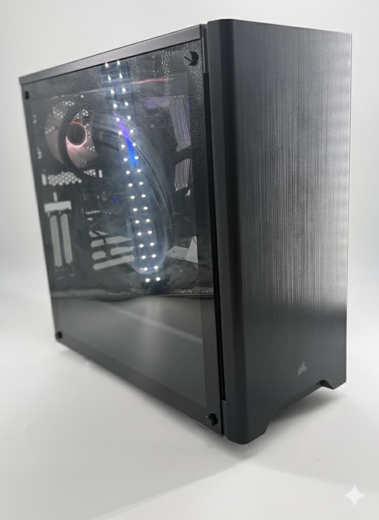 Custom Gaming PC – i7-8700K, GTX 1050 Ti, 32GB RAM, 2TB SSD, 1000W PSU, Water Cooling