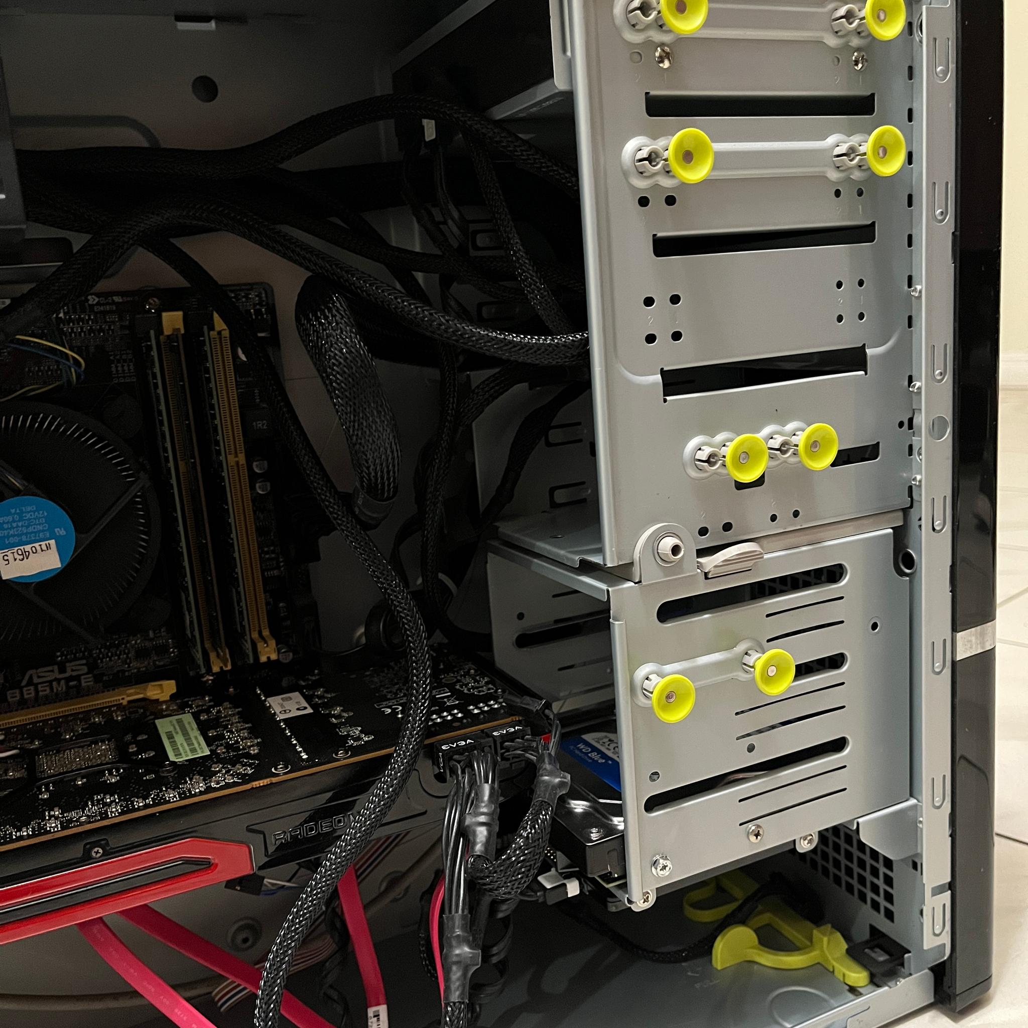 Budget Gaming PC-Intel i7-4790,AMD HD 7970 3GB, 16GB RAM, 750GB Storage, w/ Wi-Fi & BT