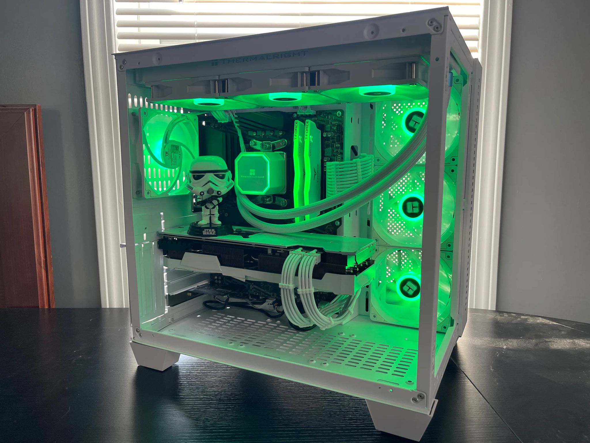 ⚪Stormtrooper⚫🌊Liquid Cooled🌊 RTX 3080 | Ryzen 7 5800X | 1TB NVME | 32GB RAM