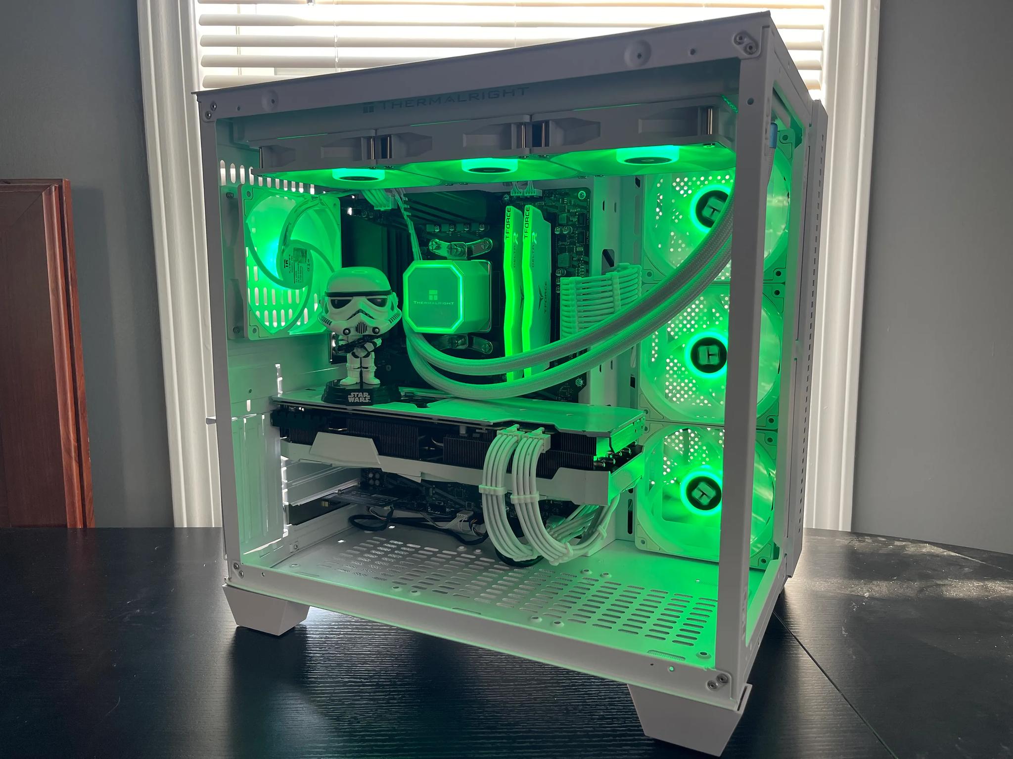 ⚪Stormtrooper⚫🌊Liquid Cooled🌊 RTX 3080 | Ryzen 7 5800X | 1TB NVME | 32GB RAM