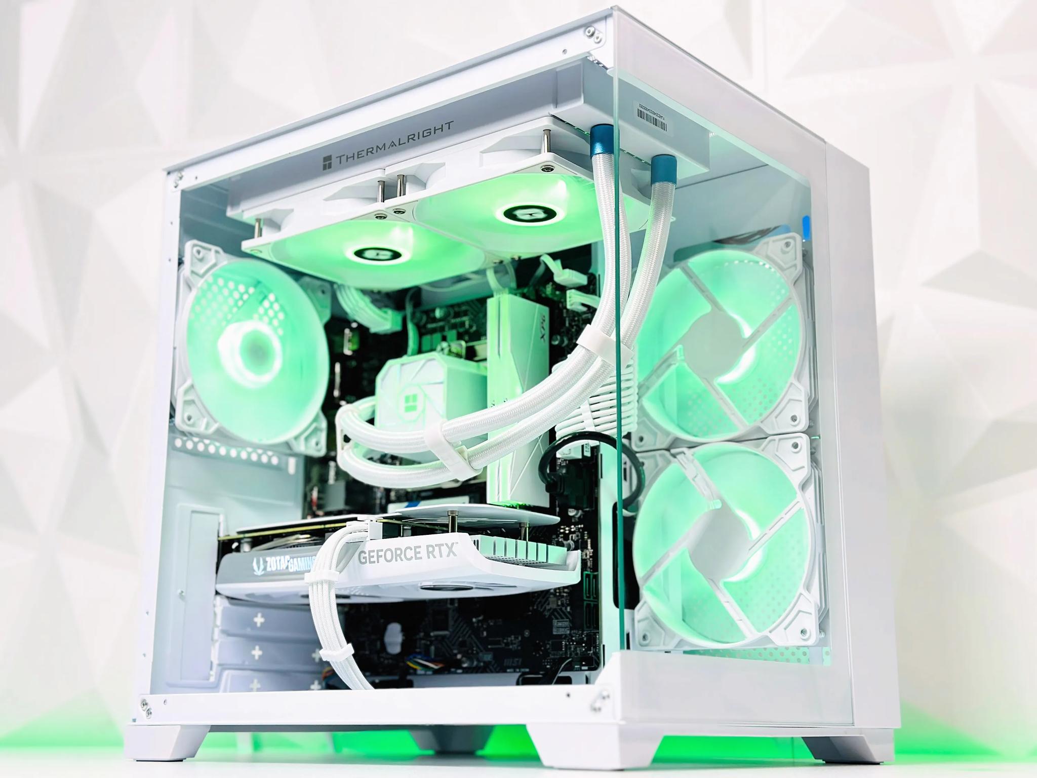 🌕⭐Liquid Cooled Gaming PC❄️Nvidia RTX 4070 12GB❄️AMD Ryzen 7 5800X 8 core❄️32GB DDR4