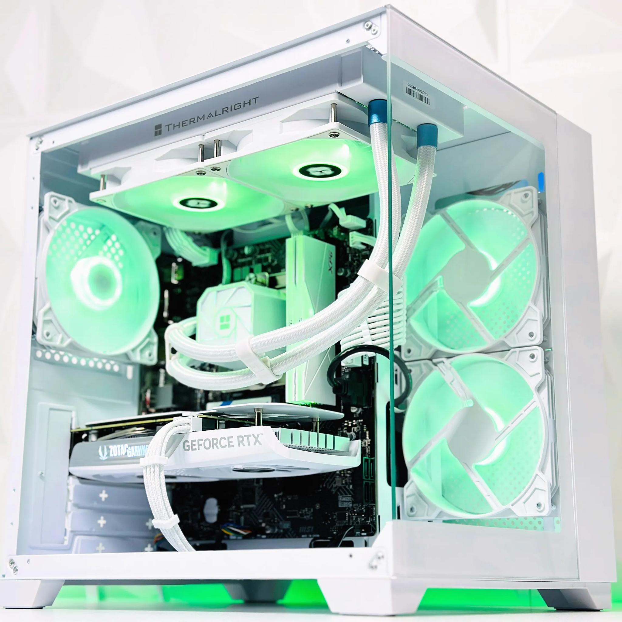 🌕⭐Liquid Cooled Gaming PC❄️Nvidia RTX 4070 12GB❄️AMD Ryzen 7 5800X 8 core❄️32GB DDR4