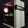 custom built white/black gaming pc