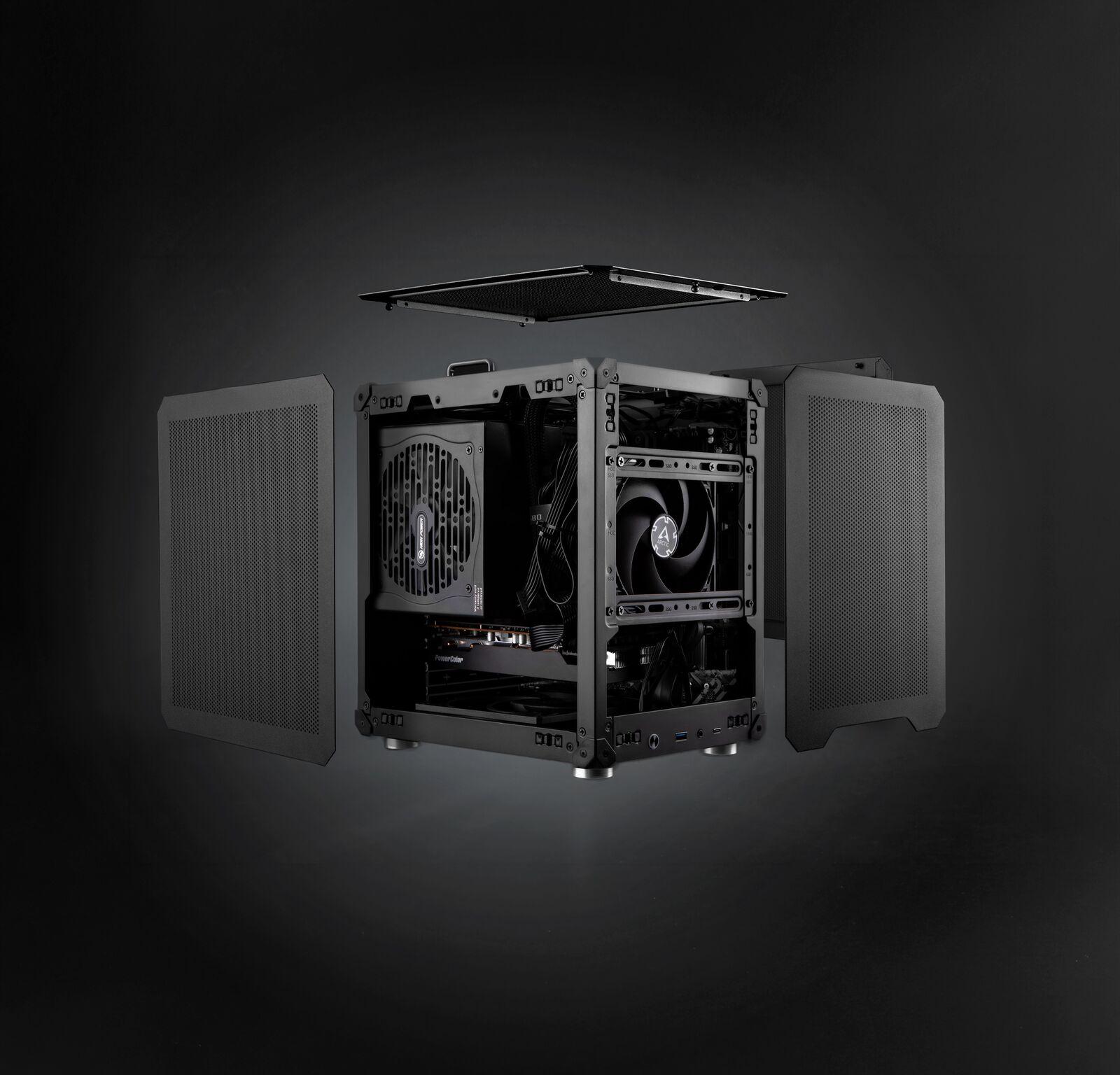 Raster Zero SteamOS SFF PC RX 9060 XT 16GB Ryzen 5 7500X3D 16GB DDR5 1TB