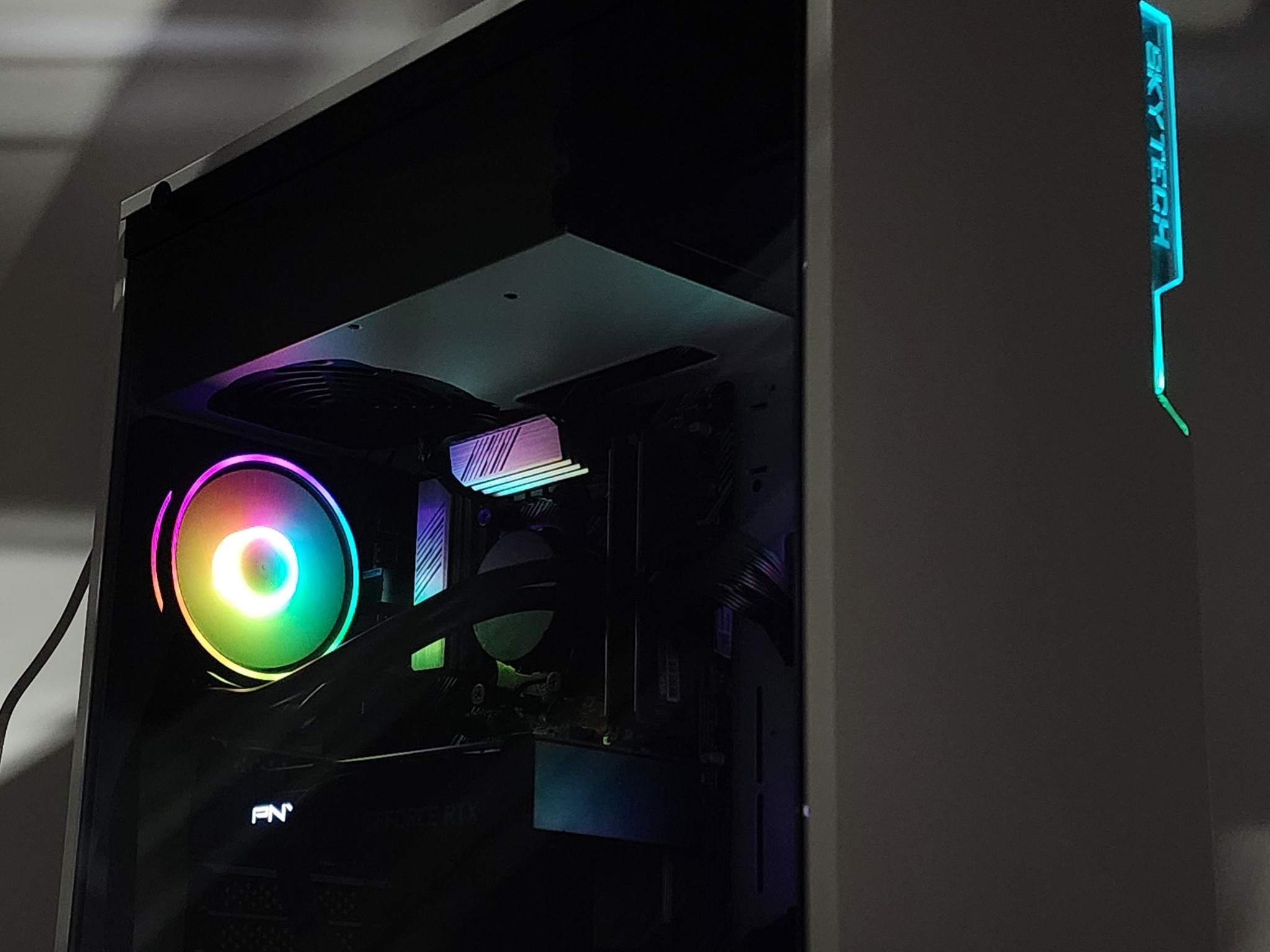 Gaming PC Ryzen 7 3700X 16GB RAM 500GB SSD RTX 3060 8GB PCBT Windows 11 Computer