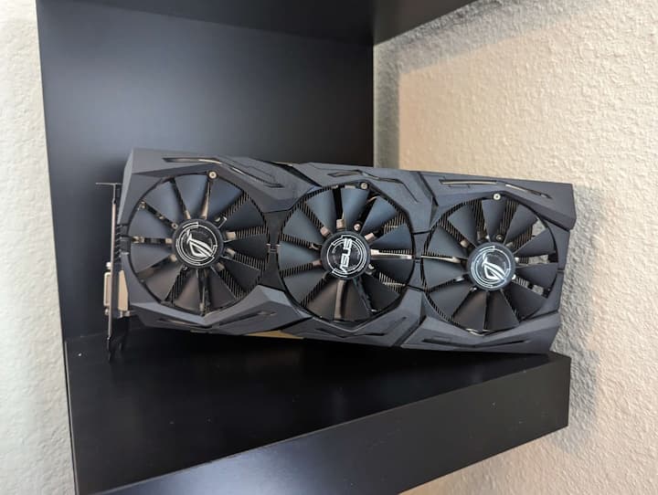 Used Asus ROG Strix GTX 1080 TI