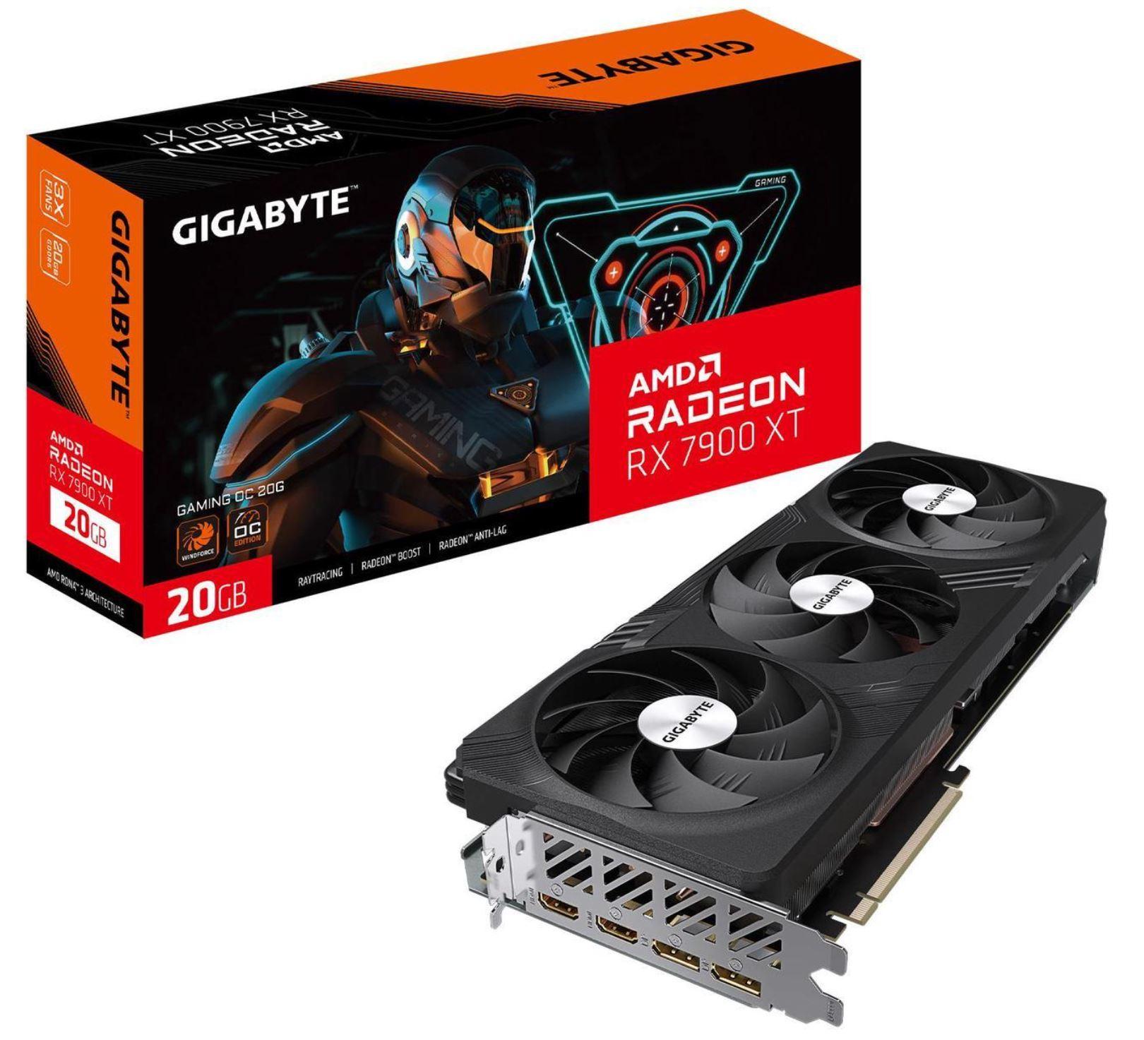 GIGABYTE Gaming Radeon RX 7900 XT 20GB GDDR6 PCI Express