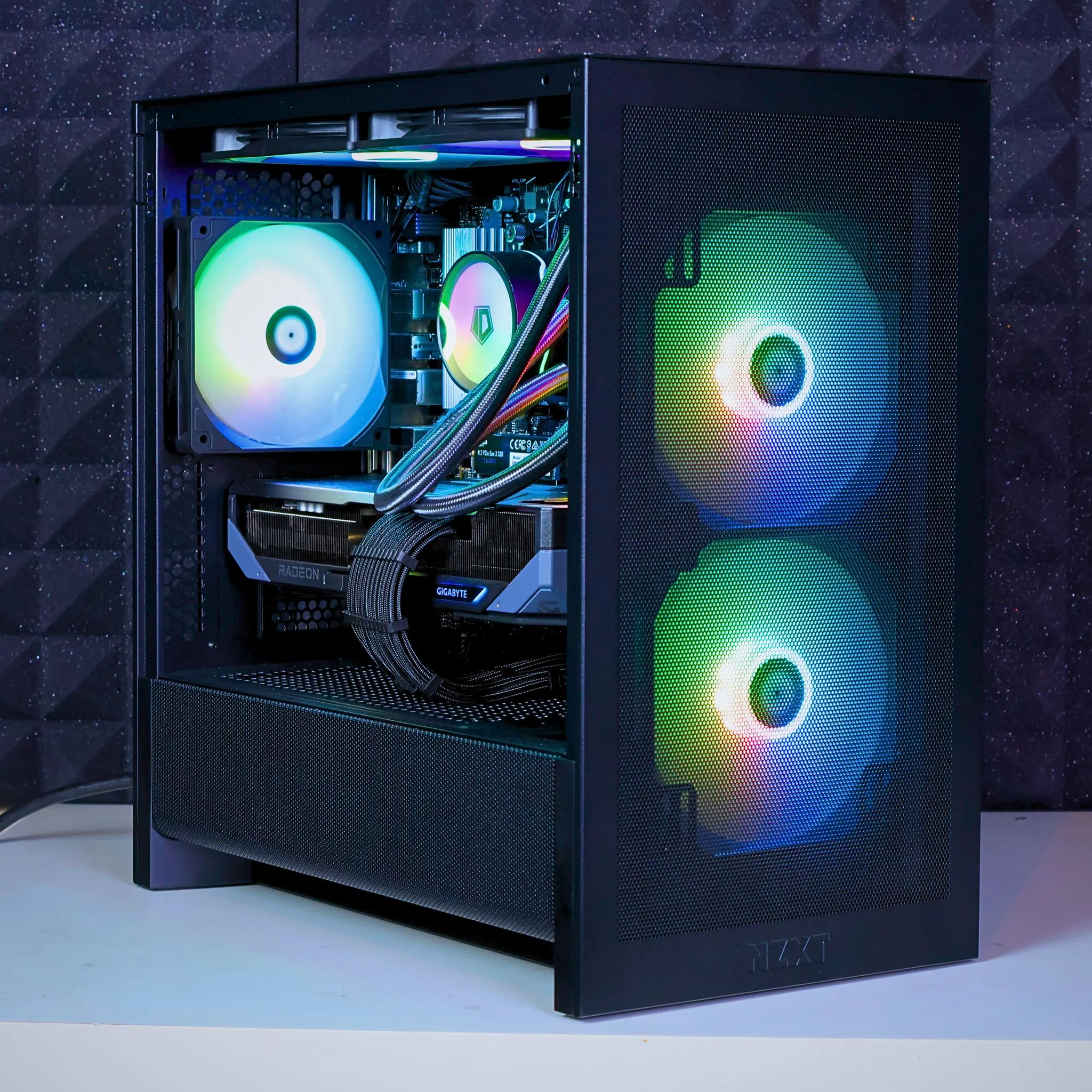 ⚫ Ryzen 7 7700X/RX 9070XT 16GB Gaming/Streaming PC ⚫