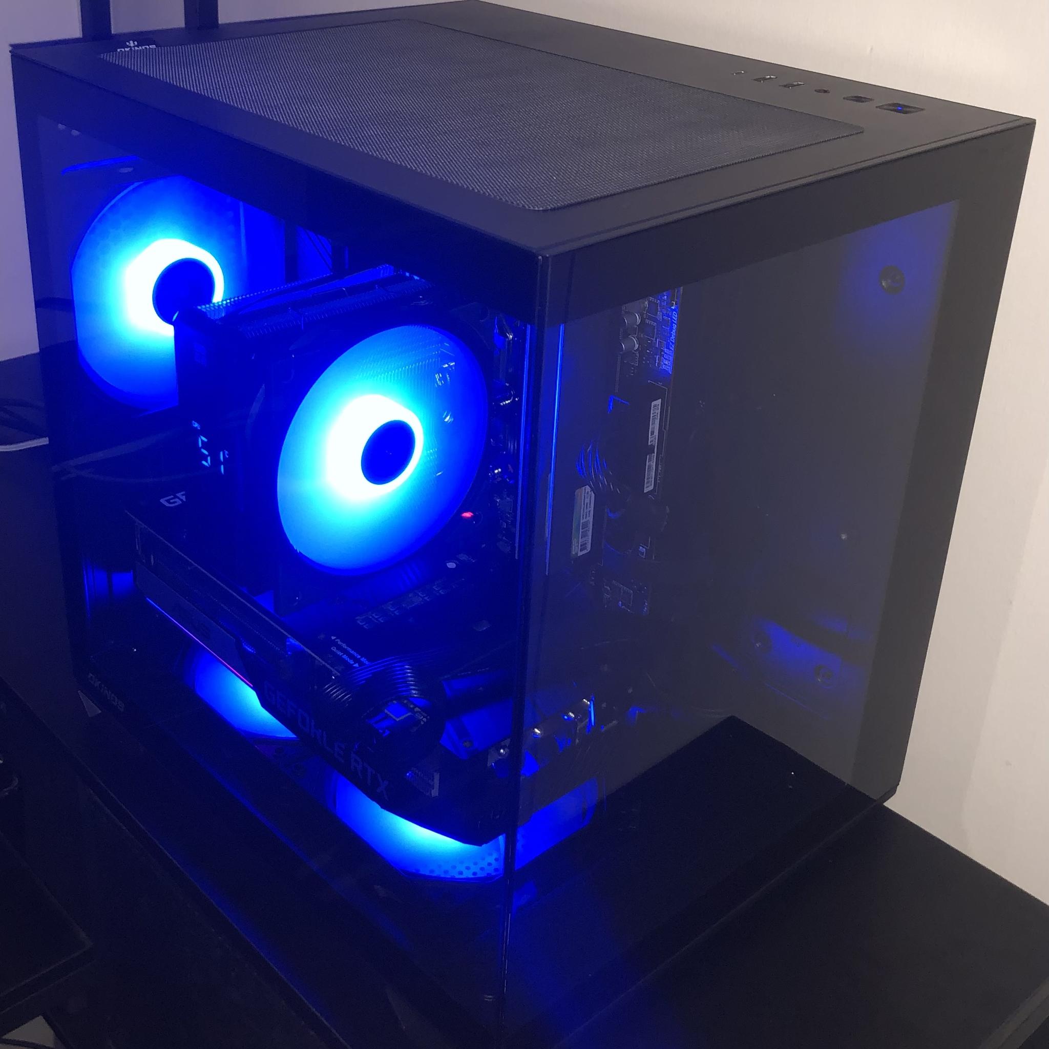 MINI BEAST COMPETITIVE GAMING PC with RTX 3070 + RYZEN 5 7500F | 32GB RAM