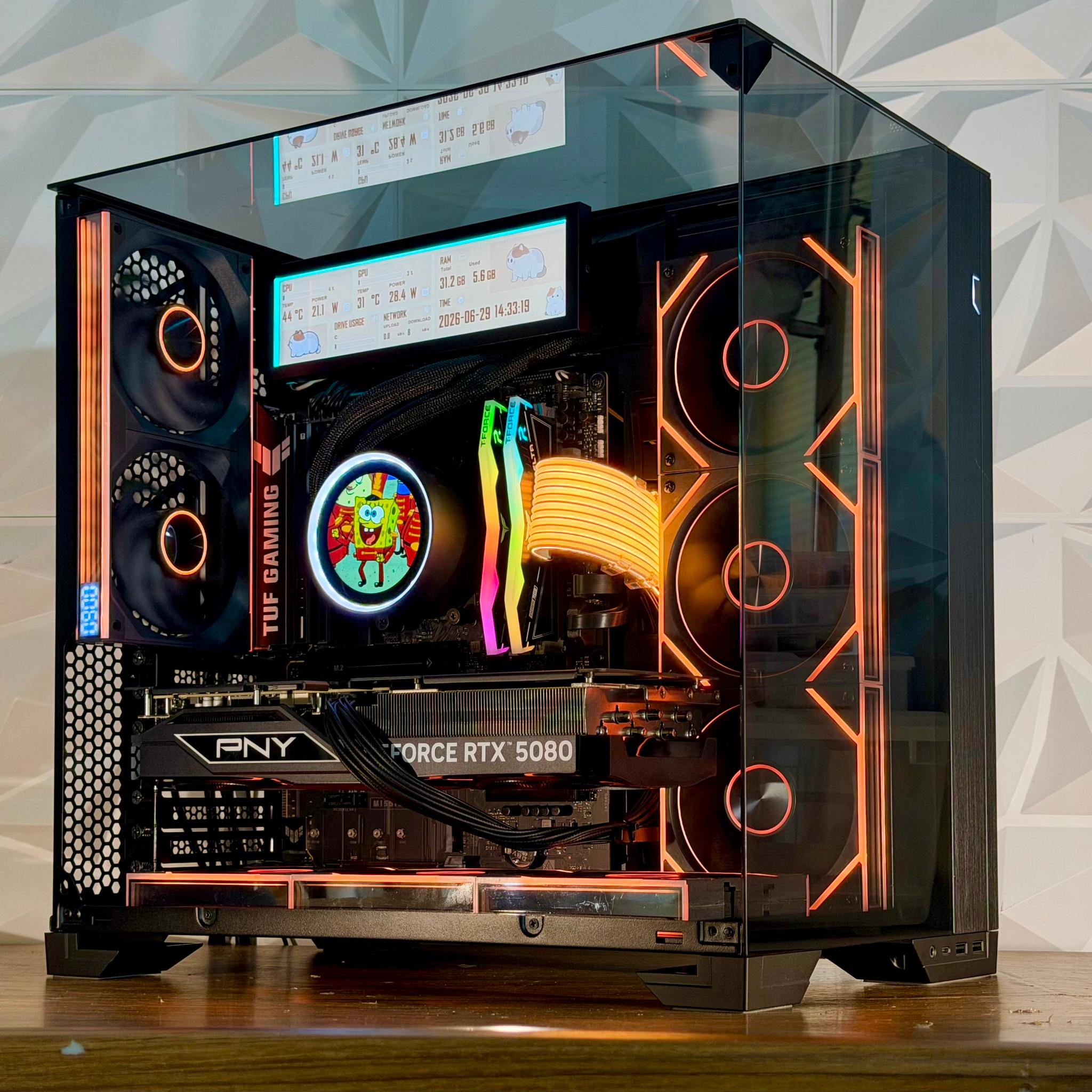 ⚫ Ryzen 7 9800X3D | RTX 5080 | 32GB DDR5 | 2TB 990 Pro | Windows 11 Pro "VISION PHANTOM" ⚫
