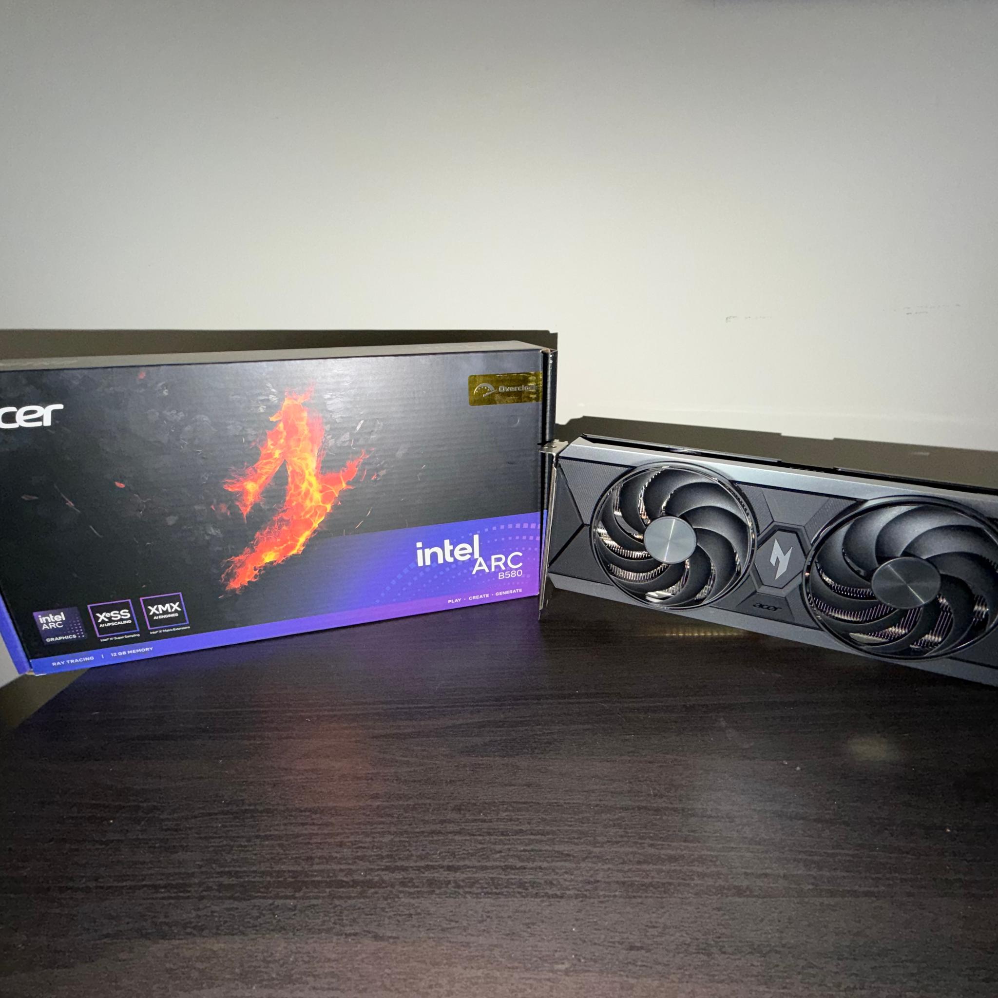 Acer Nitro Intel Arc B580 GPU 12GB GDDR6
