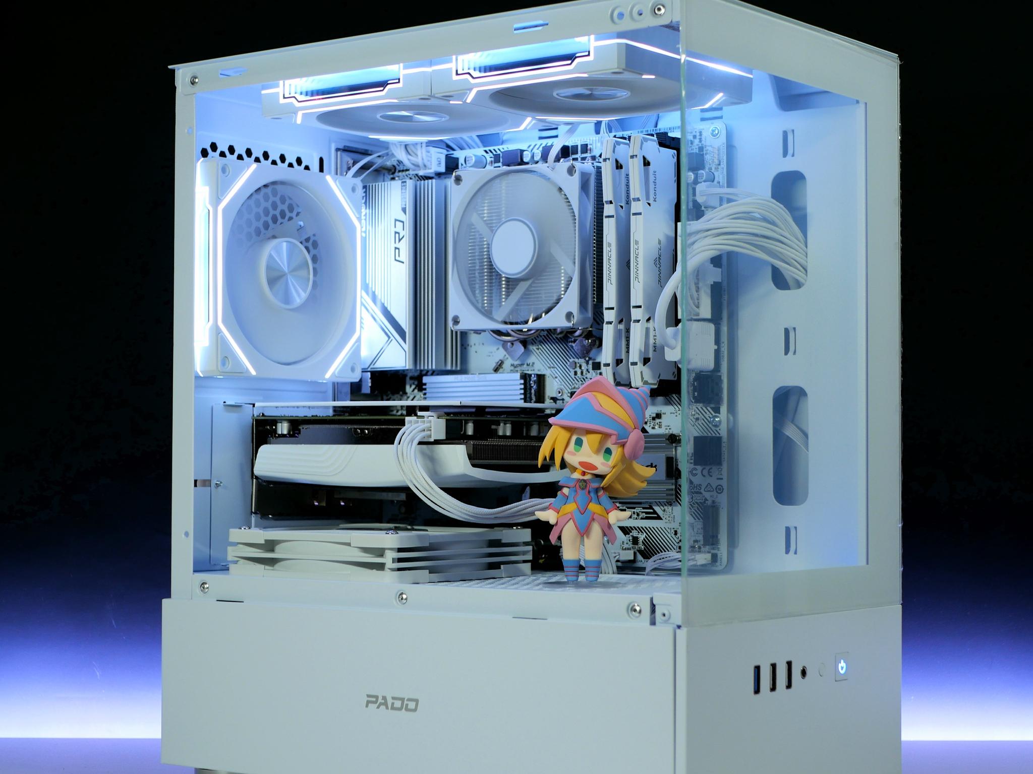 🧊|RTX 4060, Ryzen 5 3600 White gaming PC