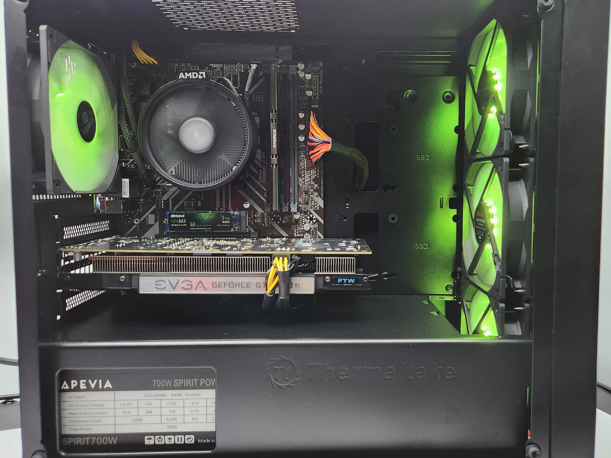 Balling on a Budget gaming PC. Ryzen 5 3600/ 16GB DDR4/ 1TB SSD/ GTX 1050 TI 