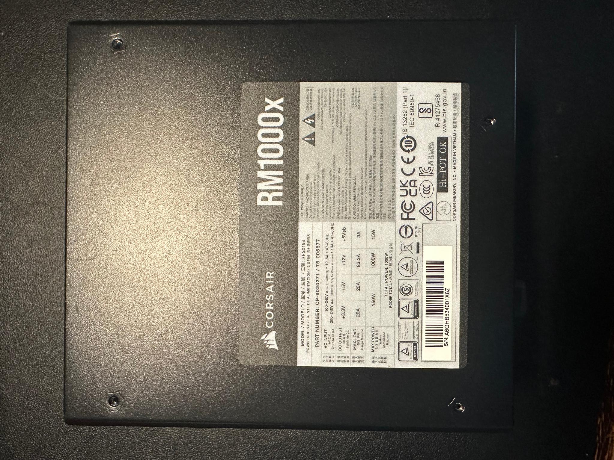 Corsair RM1000x - Image 3