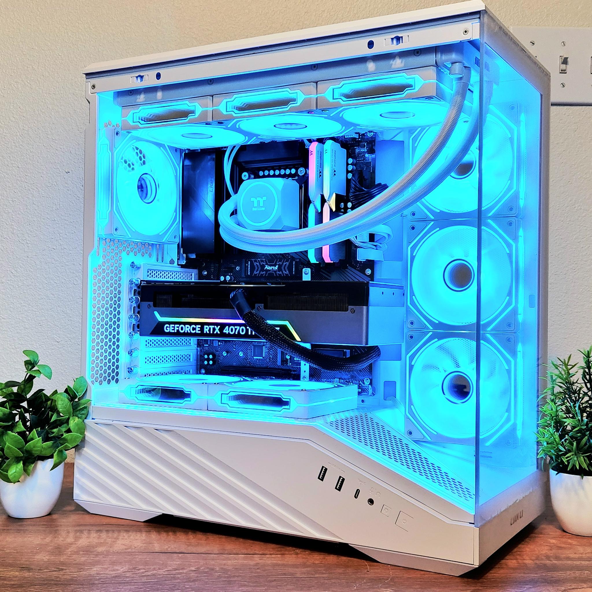 ❄️Arctic Sentinel❄️ | I9 13900KF | RTX 4070 Ti SUPER | 32GB