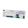 AULA F99 PRO (BRAND NEW) Blue White, Wireless Mechanical Keyboard 95% StarArrow Switches w/ Knob