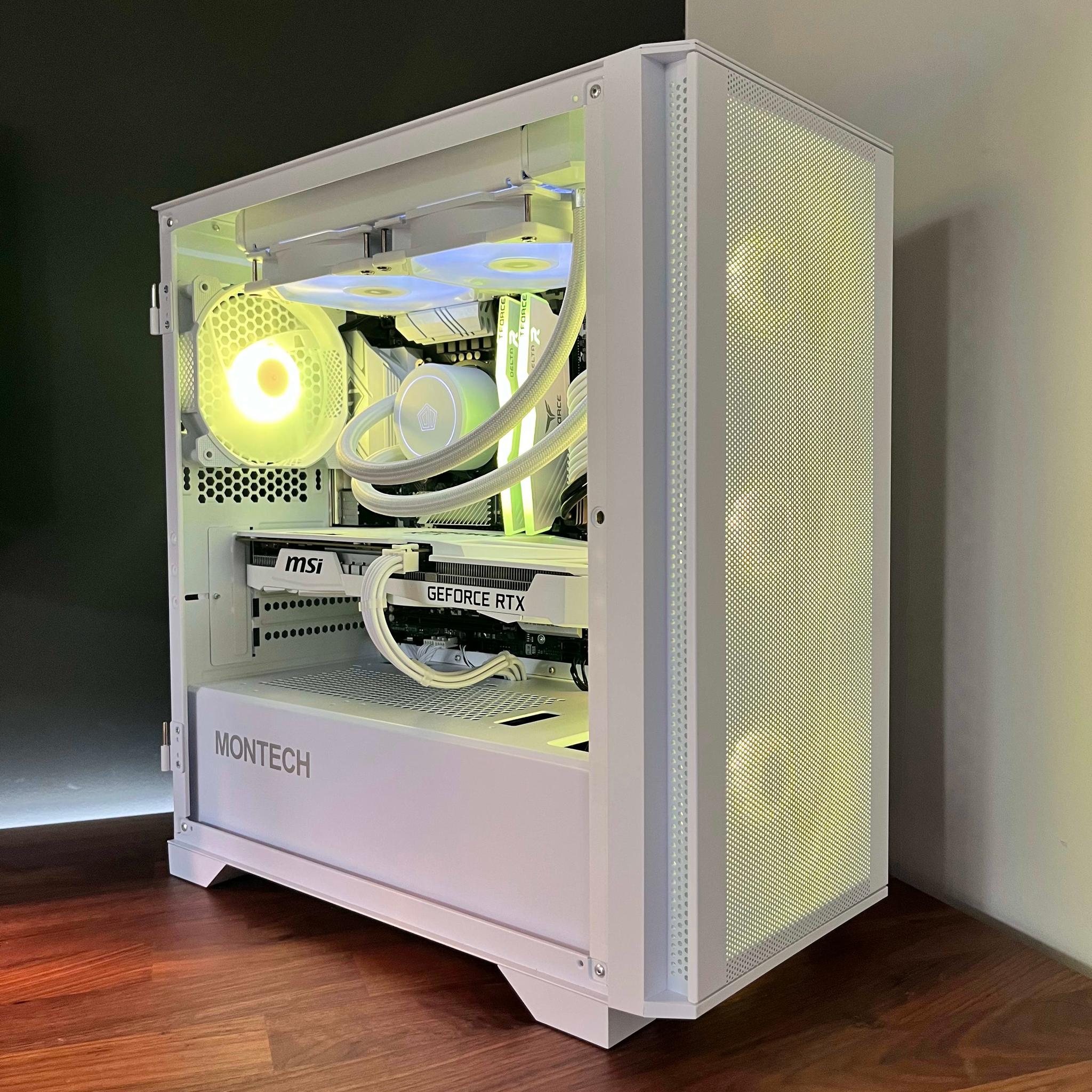 Whiteout Gaming PC (RTX 3060 / I5-10400 / 16gb RAM)