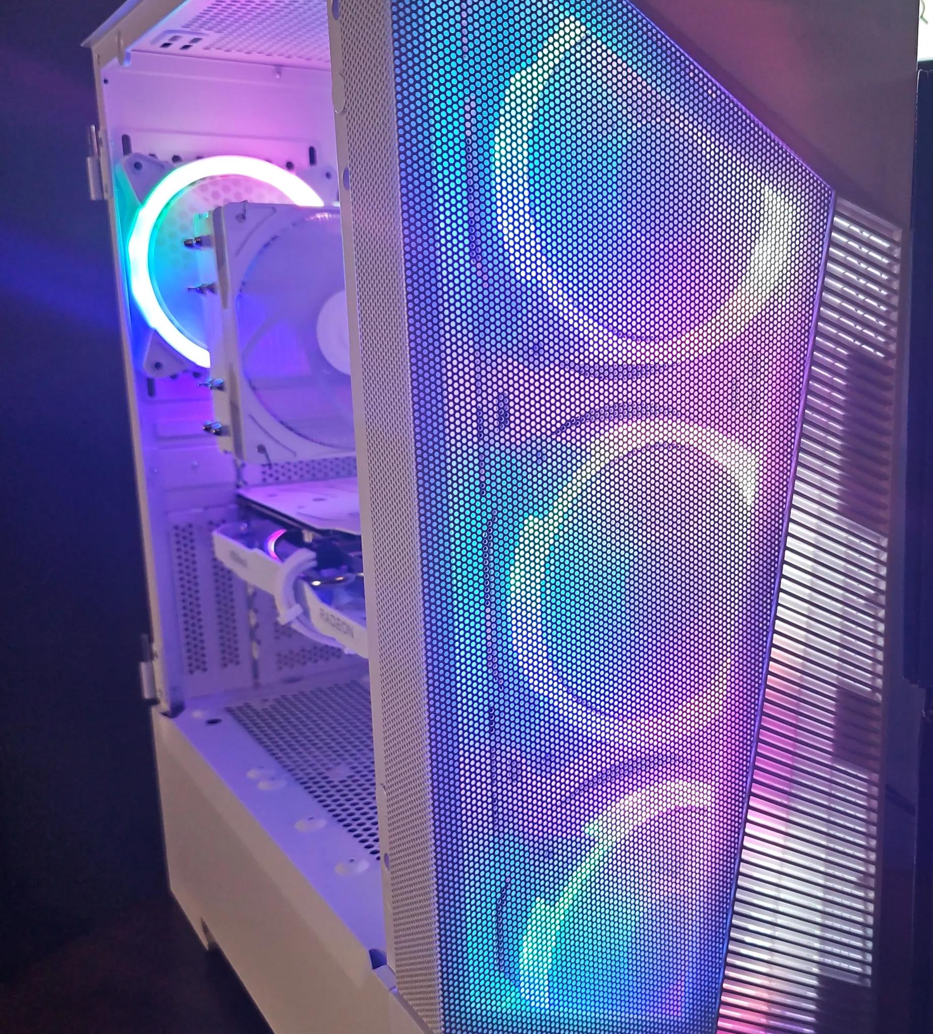 ❄️Snowflake❄️ Ryzen 5/ RX 6600 / All White Gaming PC 🔥